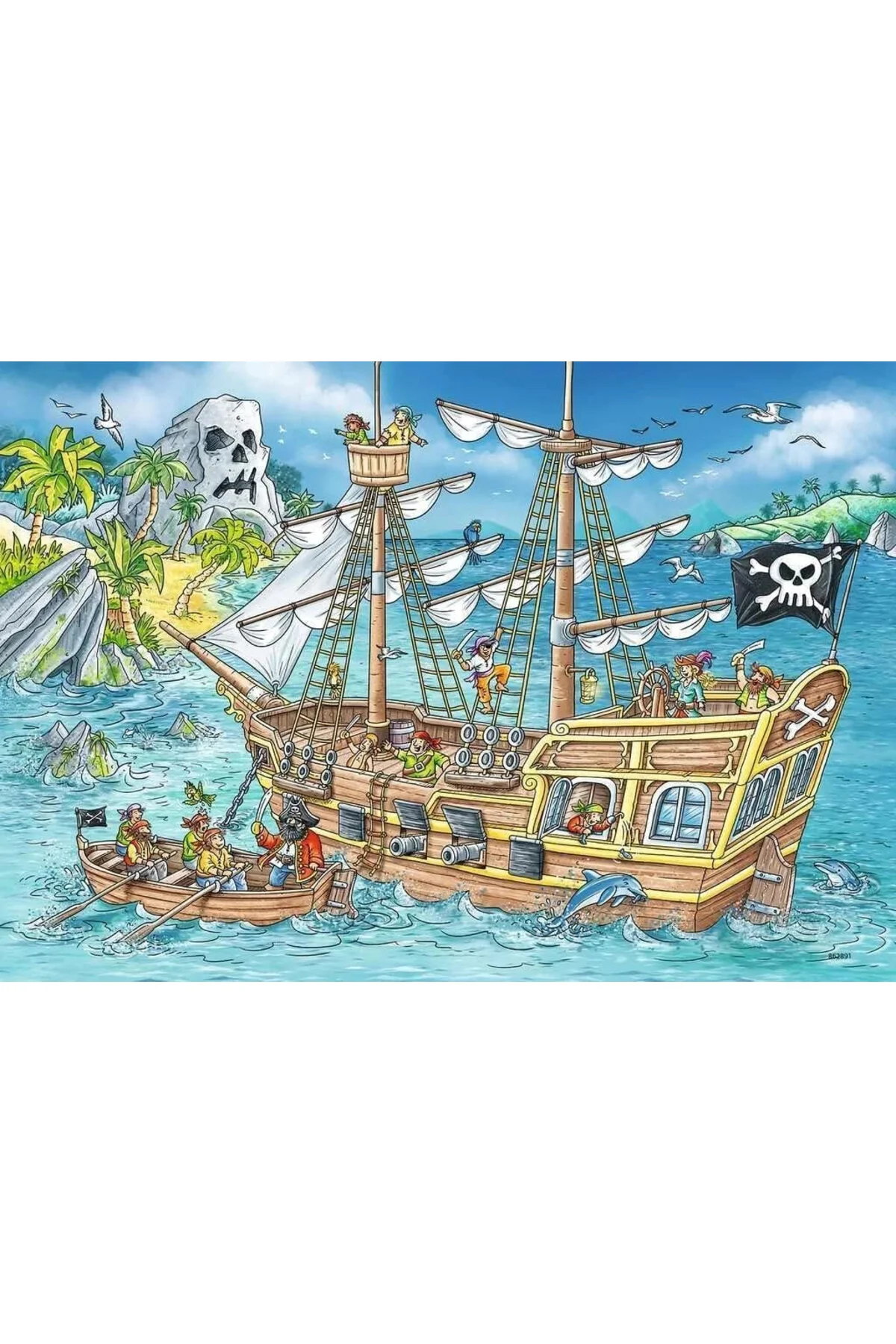 پازل 2X24P جزیره ماجراجویی از ترکیه RAVENSBURGER