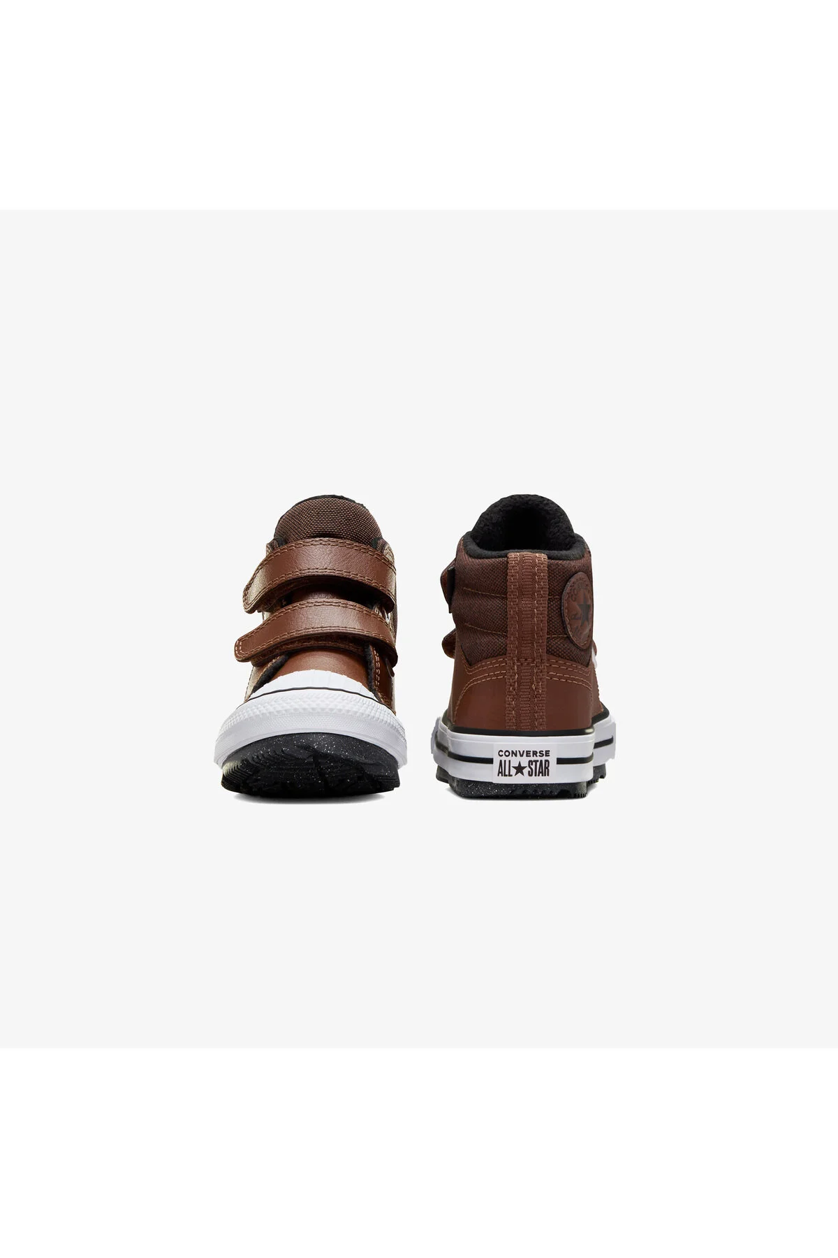 چکمه و بوت های چرمی قهوه ای بچه گانه برکشایر آل استار چاک تیلور کانورس Converse