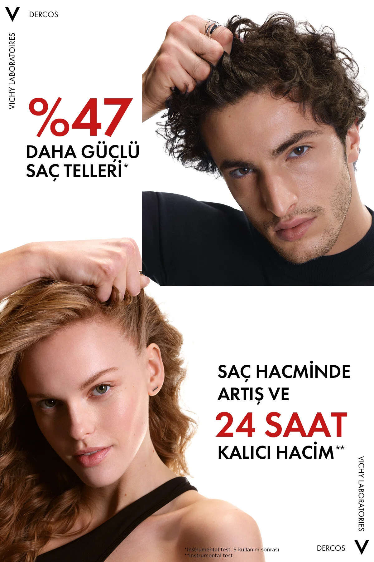 شامپو DERCOS ENERGISANT 400 میل ریزش مو ویشی Vichy