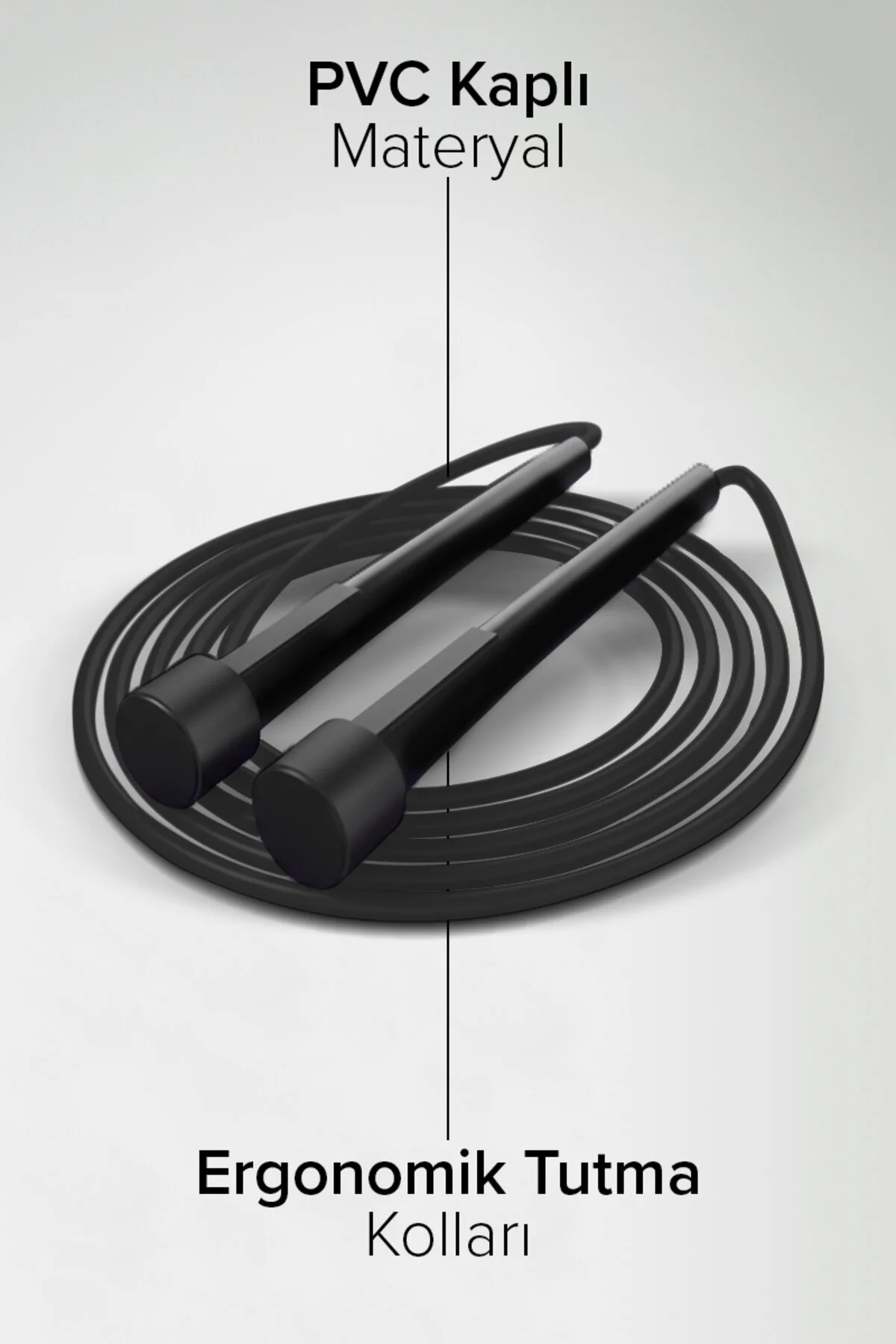 طناب ورزشی پرش مشکی ATP 3000 Proforce