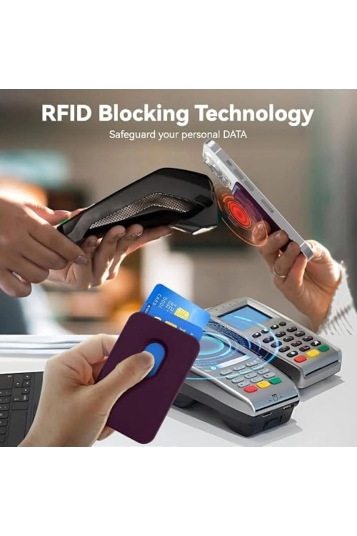 کاور و قاب LVN MAG SAFE WALLET – نگهدارنده کارت مغناطیسی برای سری 12 13 14 15 16 آهنربای قوی محافظ PR STOREMAX