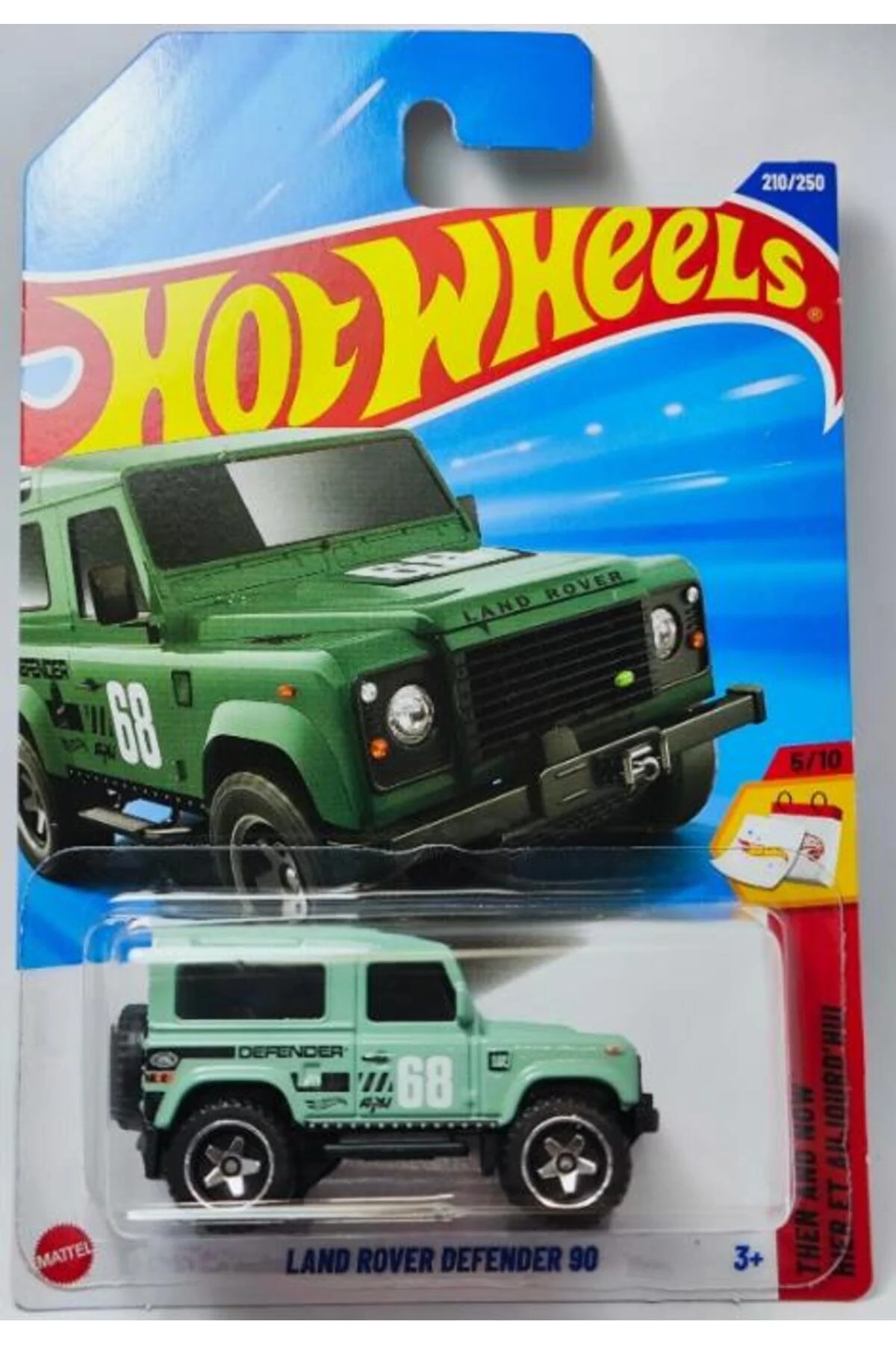 ماشین اسباب بازی لندروور دیفندر 90 JBC16 از ترکیه HOT WHEELS