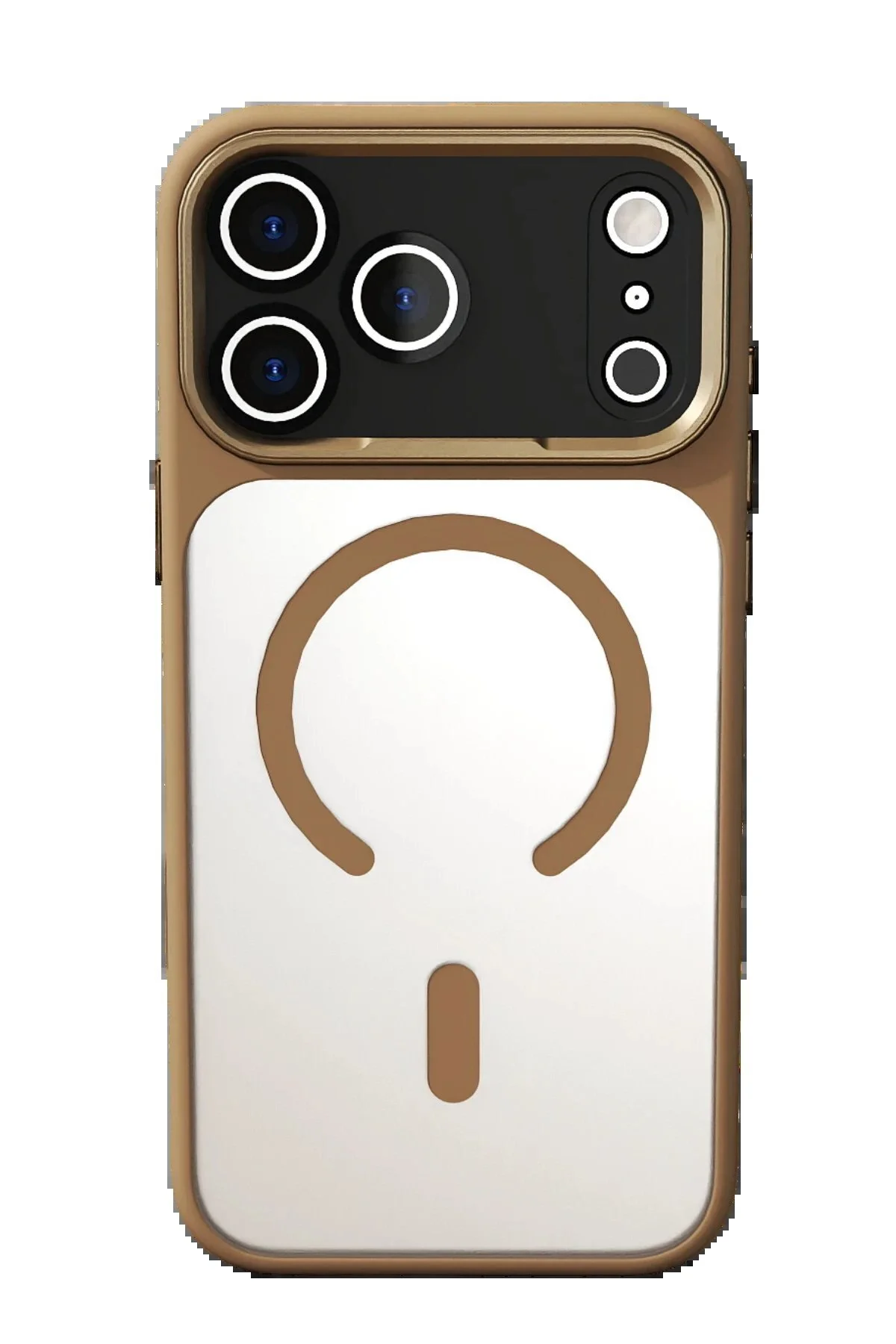 کاور و قاب APPLE IPHONE 17 PRO MAX HAZAR MAGSAFE طلا Genel Markalar