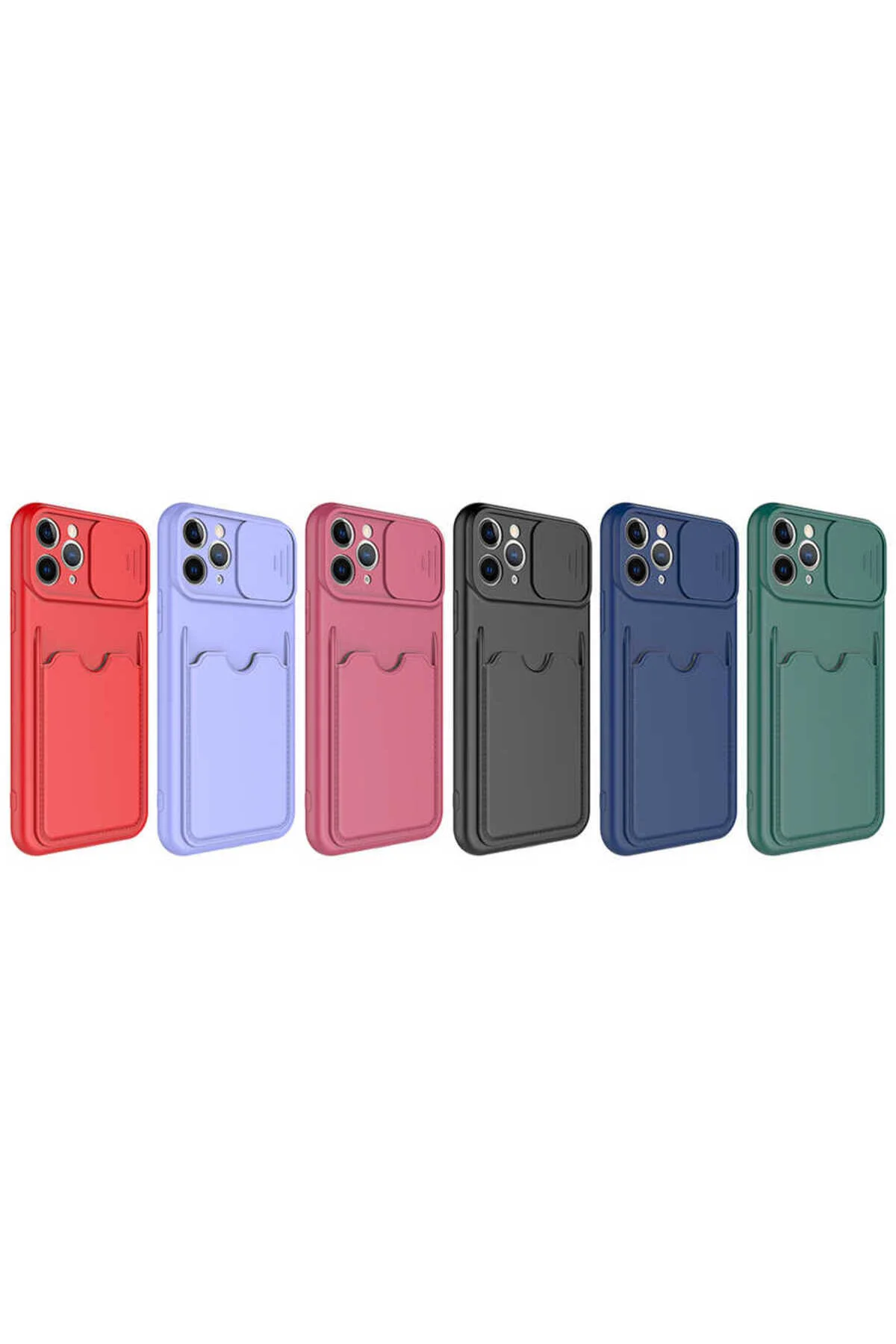 کاور و قاب IPHONE 11 PRO MAX سازگار با کیس KARTIX سبز تیره Zore
