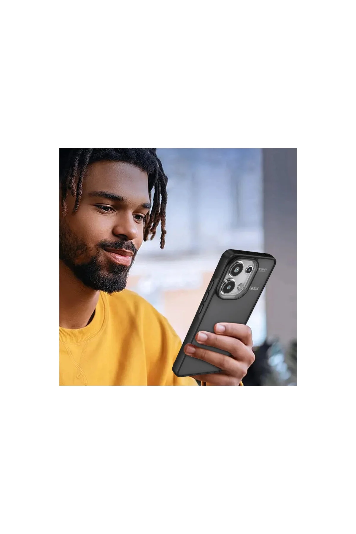 کاور و قاب شیائومی REDMI NOTE 13 PRO 4G CASE ELEGANT آبی روشن eco port