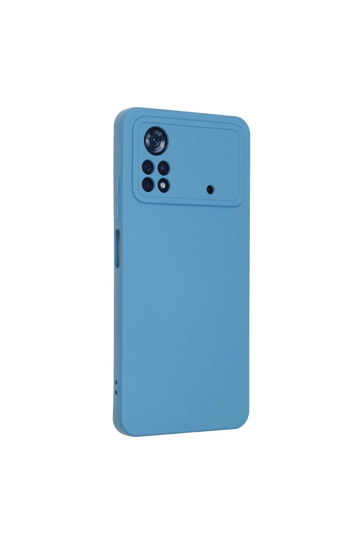 کاور و قاب XIAOMI POCO X4 PRO 5G CASE NANO VELVET SILICONE INSIDE BLUE eco port