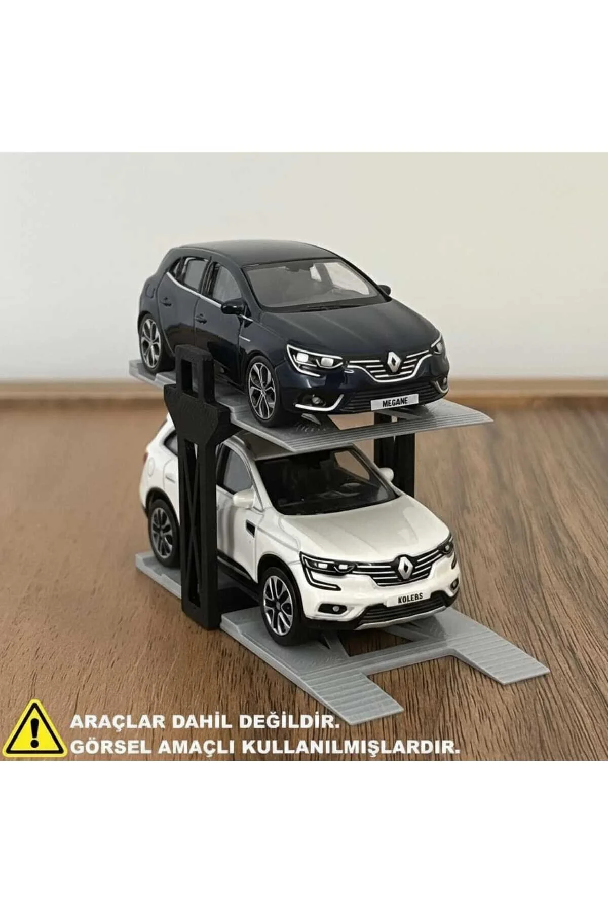 فیگور 1:64 SCALE DIAROMA ماشین بالابر 2 خاکستری مشکی وسایل نقلیه شامل نمی شود! از ترکیه trend dekor