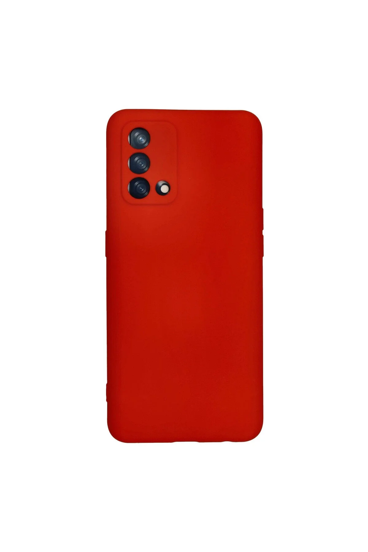 کاور و قاب داخل سیلیکونی مخملی نانو مخمل OPPO A74 قرمز eco port