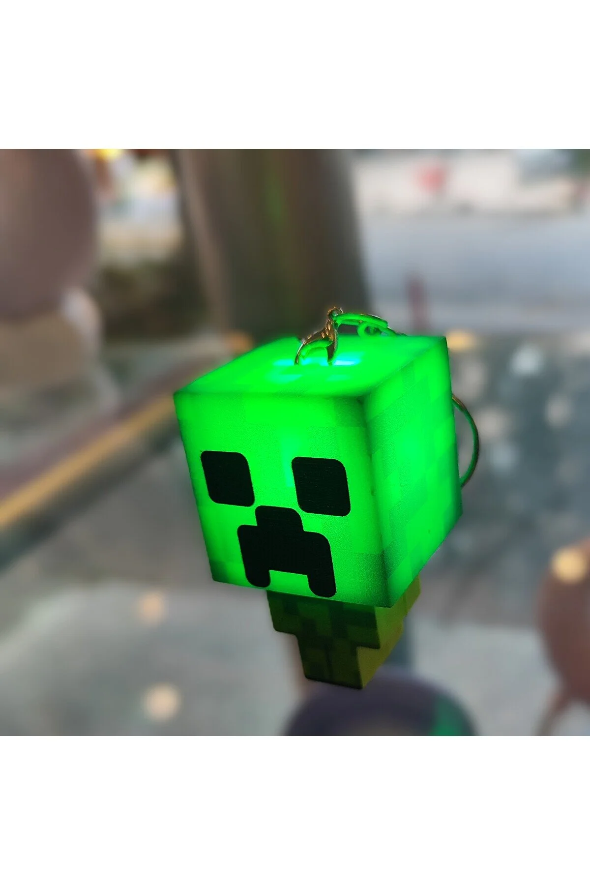 جاکلیدی نورانی سه بعدی با فیگورهای MINECRAFT AD21106 ada çanta kırtasiye