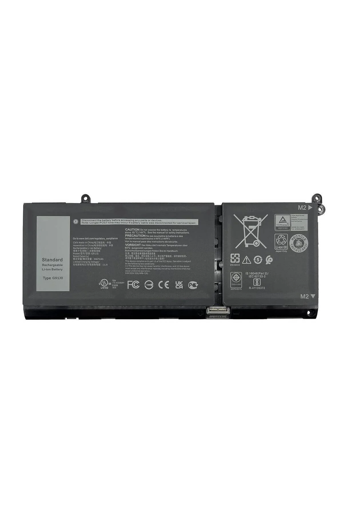 قطعات یدکی کامپیوتر باتری نوت بوک سازگار با INSPIRON 16 5620 VER.1 3 CELL Dell