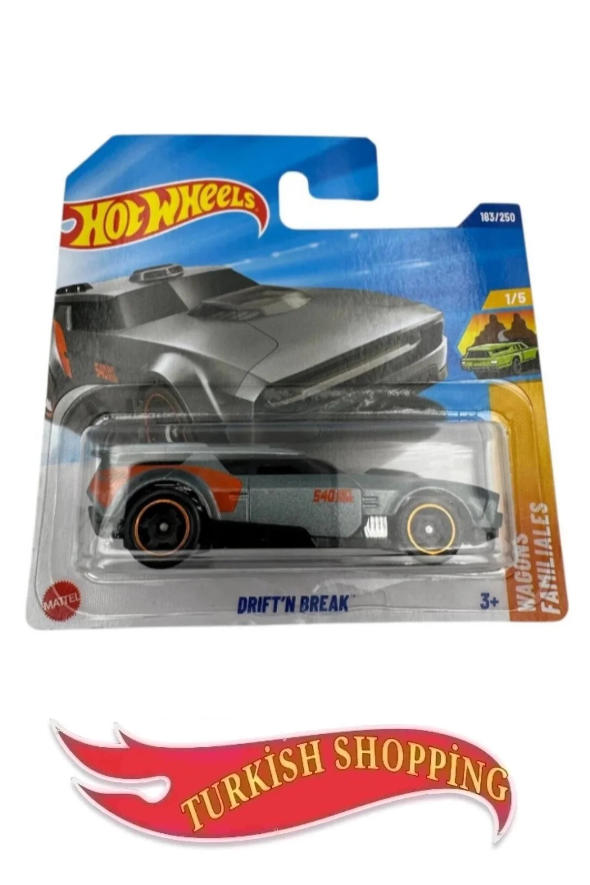 ماشین اسباب بازی 1:64 SCALE 2025 CASE DRIFT'N BREAK از ترکیه HOT WHEELS