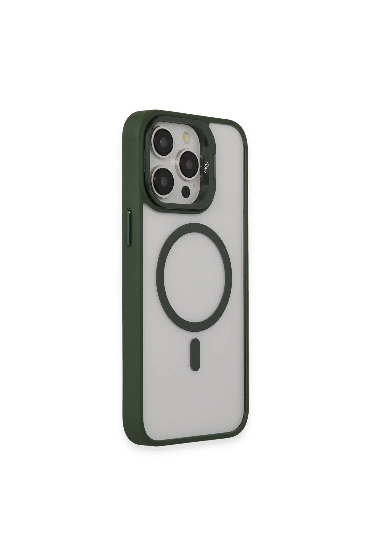 کاور و قاب روکش پایه لنز MAGSAFE JOKO IPHONE 15 PRO MAX CASE ROBLOX سبز تیره eco port