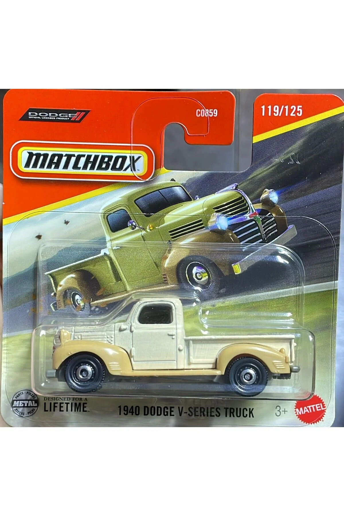 ماشین اسباب بازی MATCHBOX 1940 DODGE SERIES TRUCK 1:64 DIECAST MODEL CAR HOT WHEELS