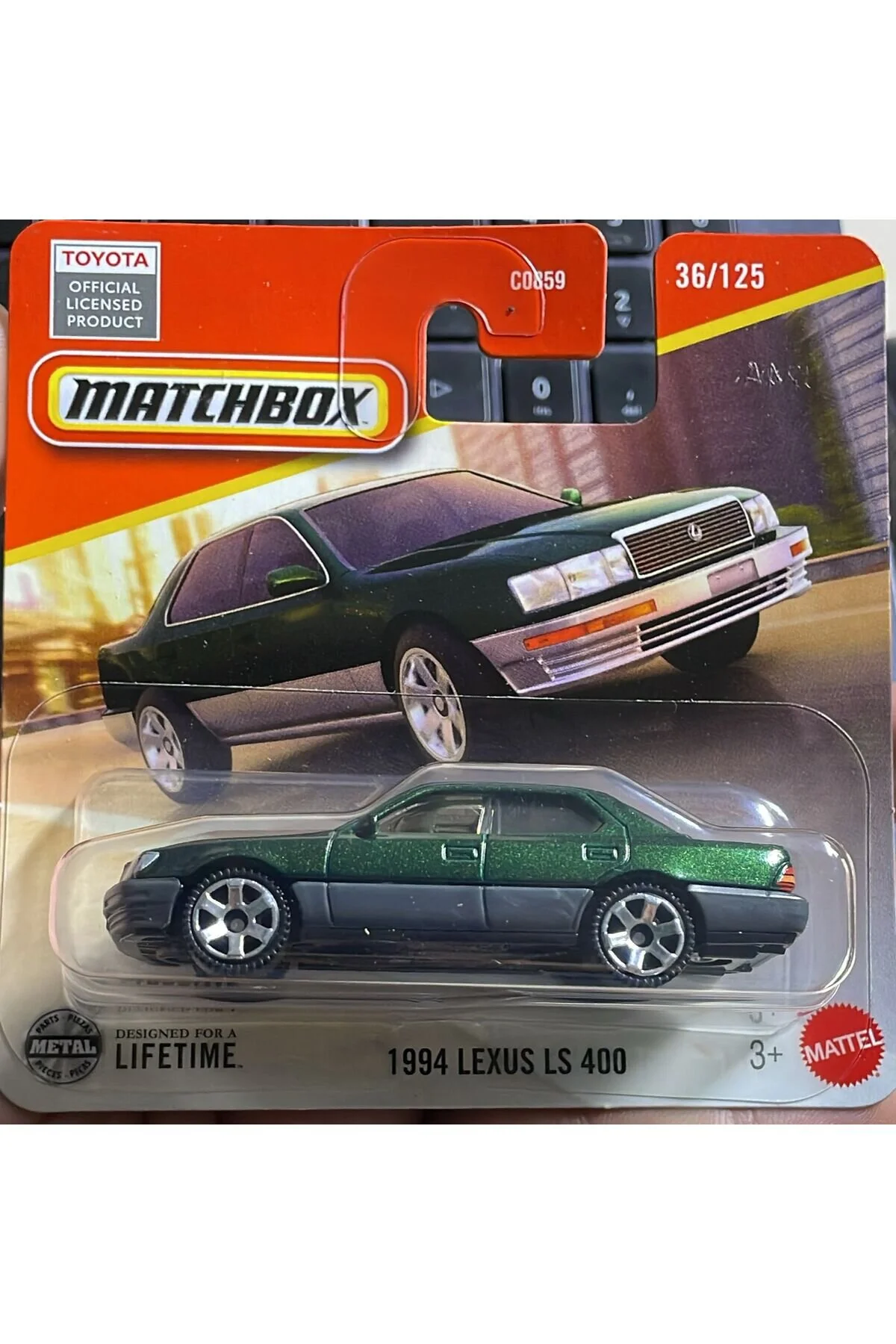 ماشین اسباب بازی MATCHBOX 1994 LEXUS LS 400 METAL DIECAST CAR – 1:64 COLLECTION MODEL از ترکیه HOT WHEELS