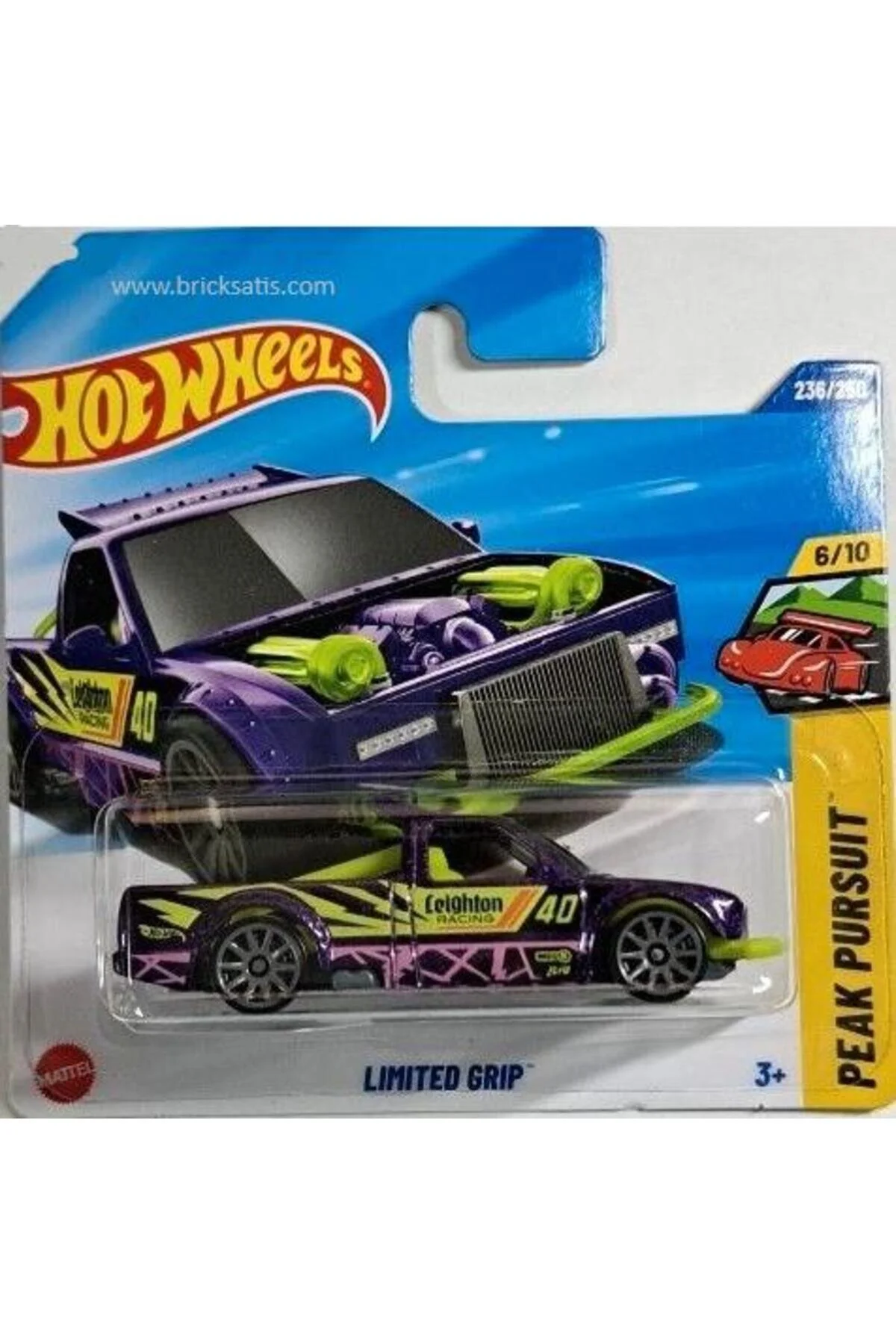 ماشین اسباب بازی SINGLE CARTS LIMITED JBB44 PEAK PURSUIT از ترکیه HOT WHEELS