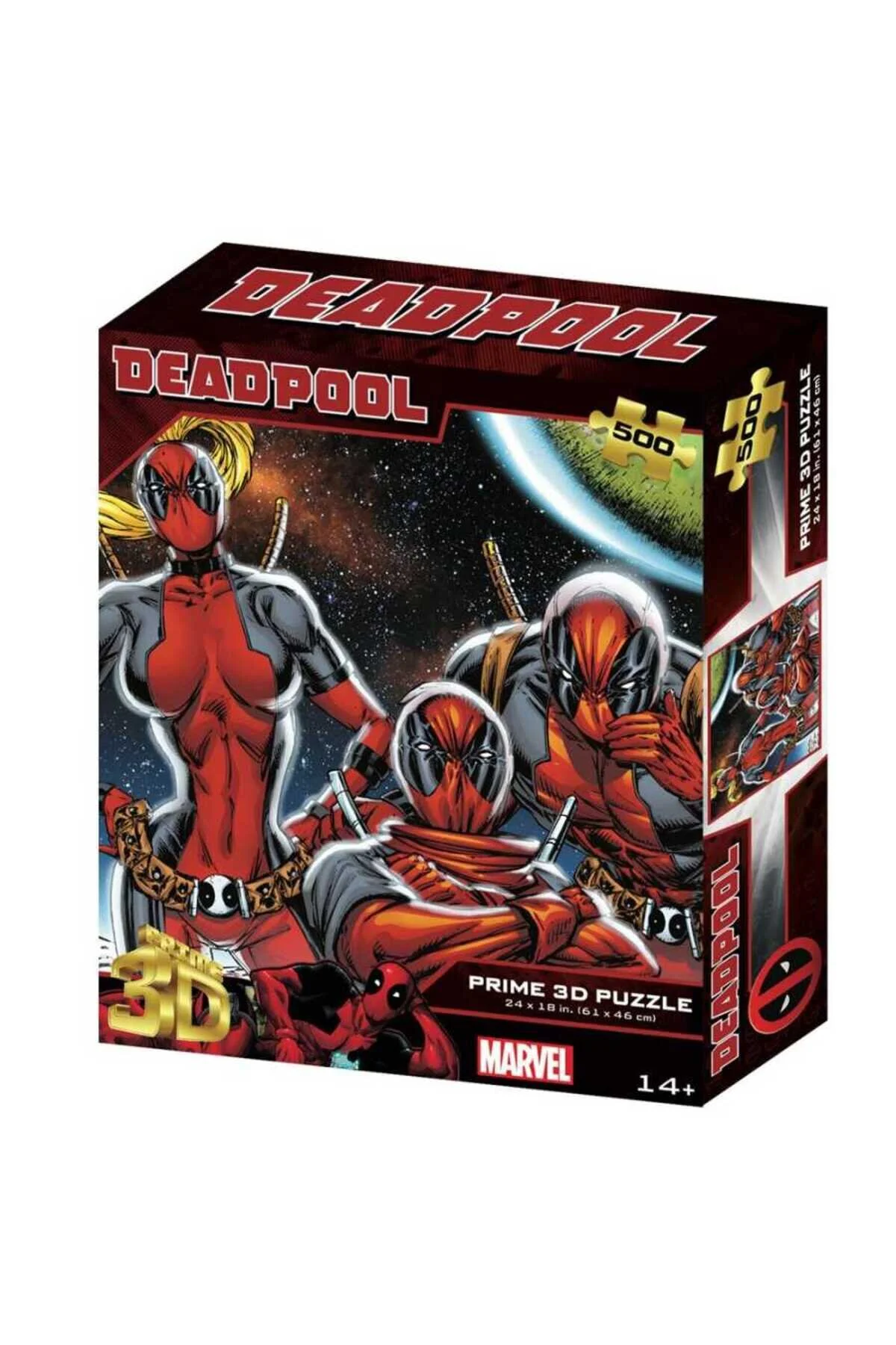 پازل MARVEL DEADPOOL PUZZLE 500 PIECES 32807 از ترکیه Prime 3D