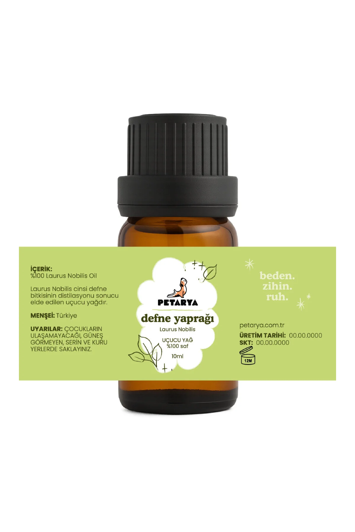 روغن مراقبتی برگ لورول 100 ٪ خالص لوروس 10ML PETARYA