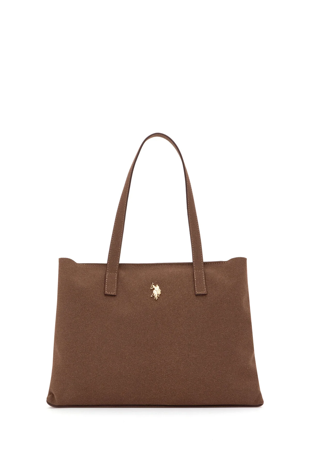 کیف شانه ای زنانه جیر قهوه 50317827 VR029 U.S. Polo Assn.