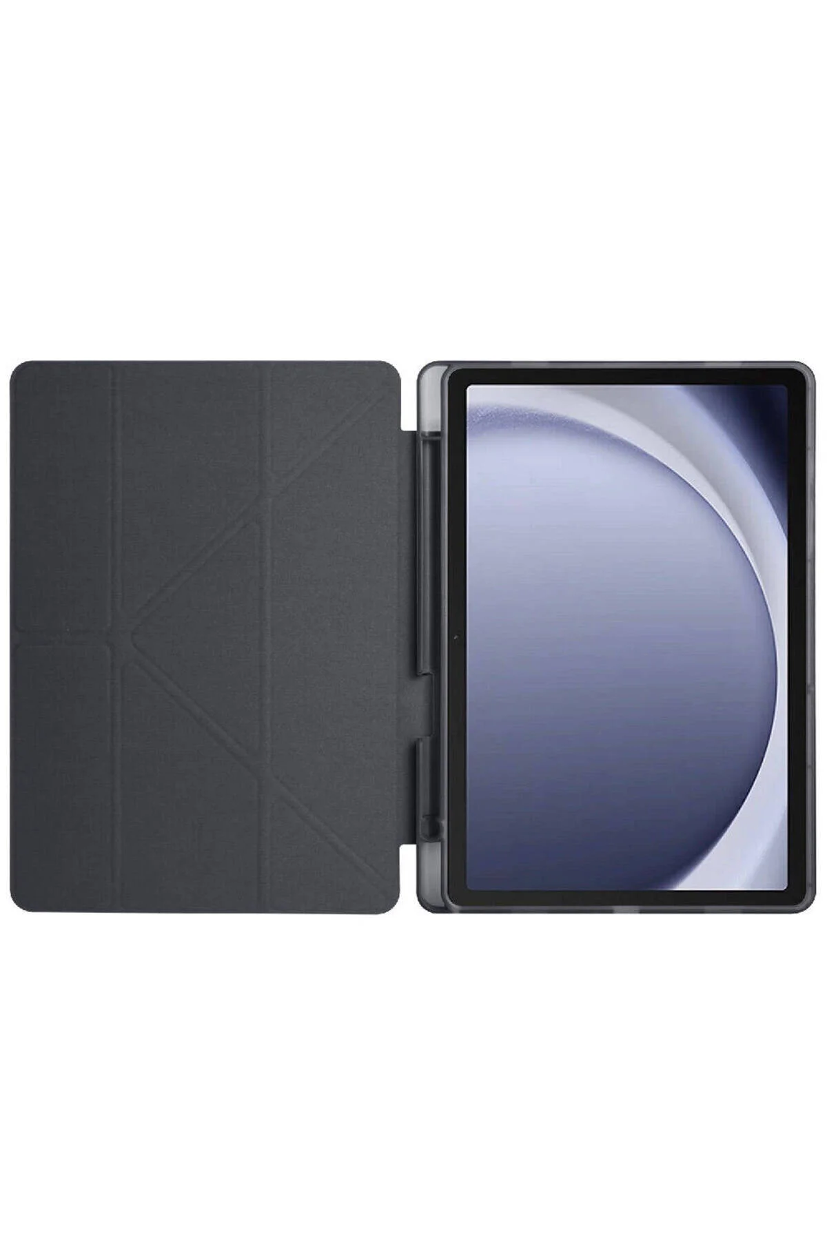 کاور تبلت قاب سه تاشو سازگار GALAXY TAB A11 PLUS با محفظه قلم و پایه EHZ TEKNOLOJİ