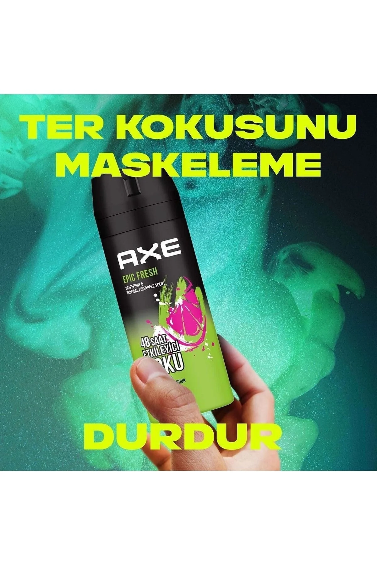 دئودورانت و رول آن مردانه حماسه تازه 150 میل 4 بسته مزیت قطعه اکس Axe