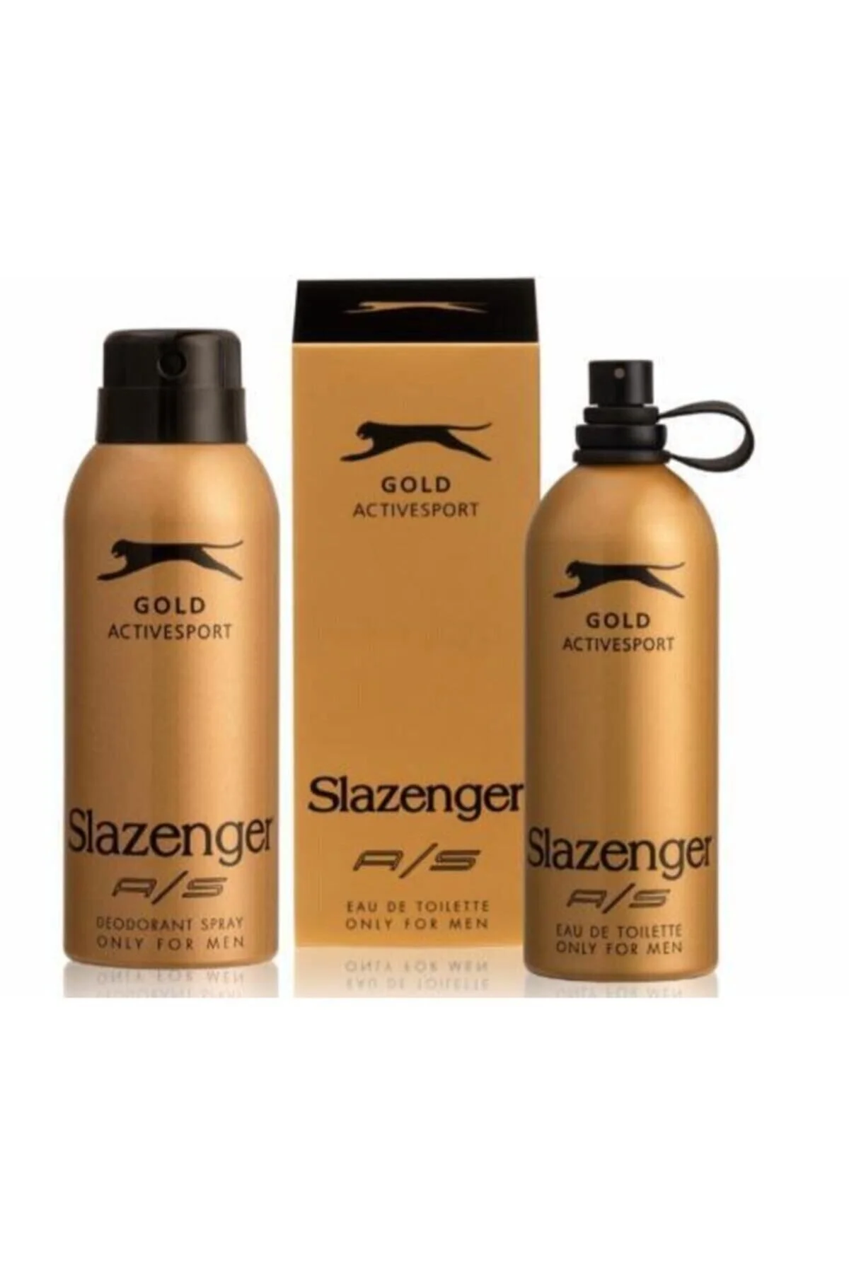 ست عطر مردانه طلا 125 میل. طلای دئودورانت 150 اسلازنگر Slazenger
