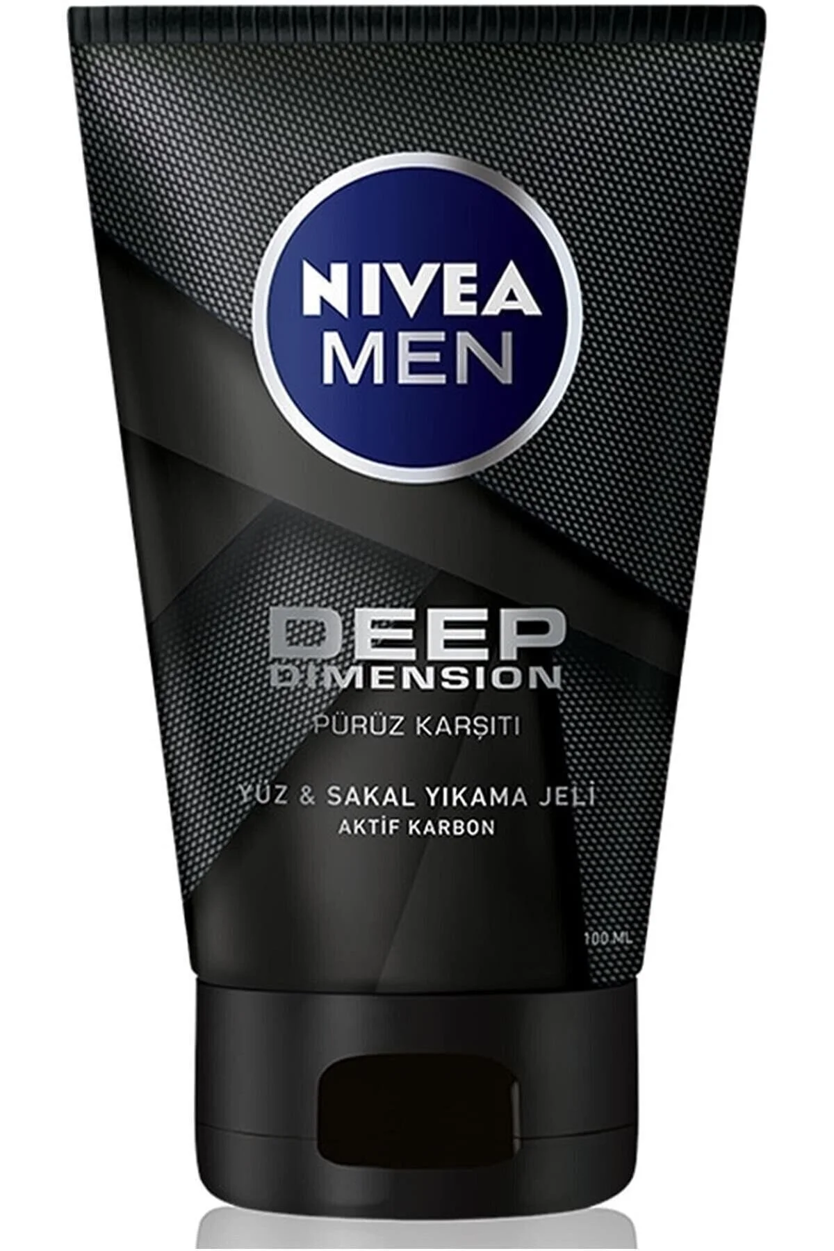 NIVEA ژل تمیزکننده چهره و ریش مردانه ضد خش و ضد حساسیت 100 میلی لیتر