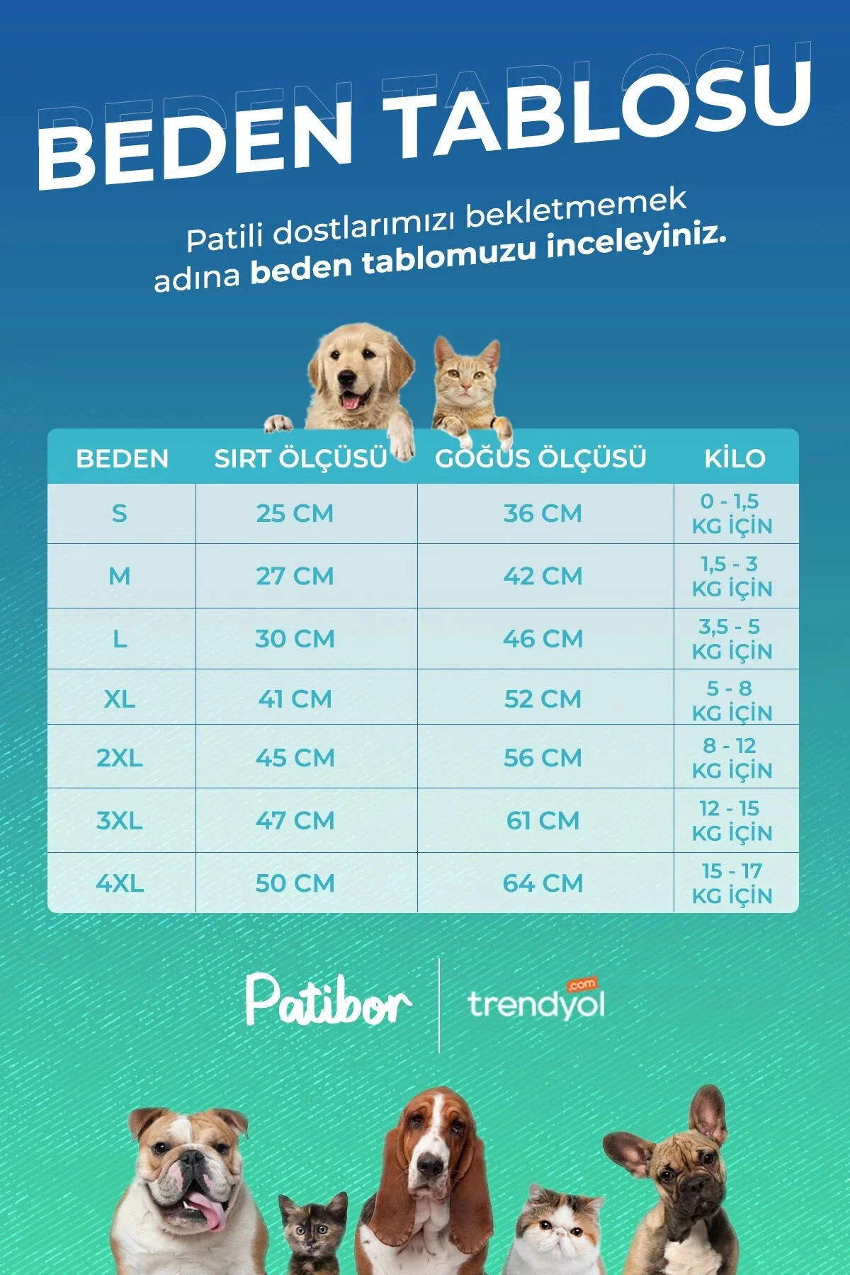 لباس سگ سویشرت مروارید راه آبی سفید اورجینال PATİBÖR