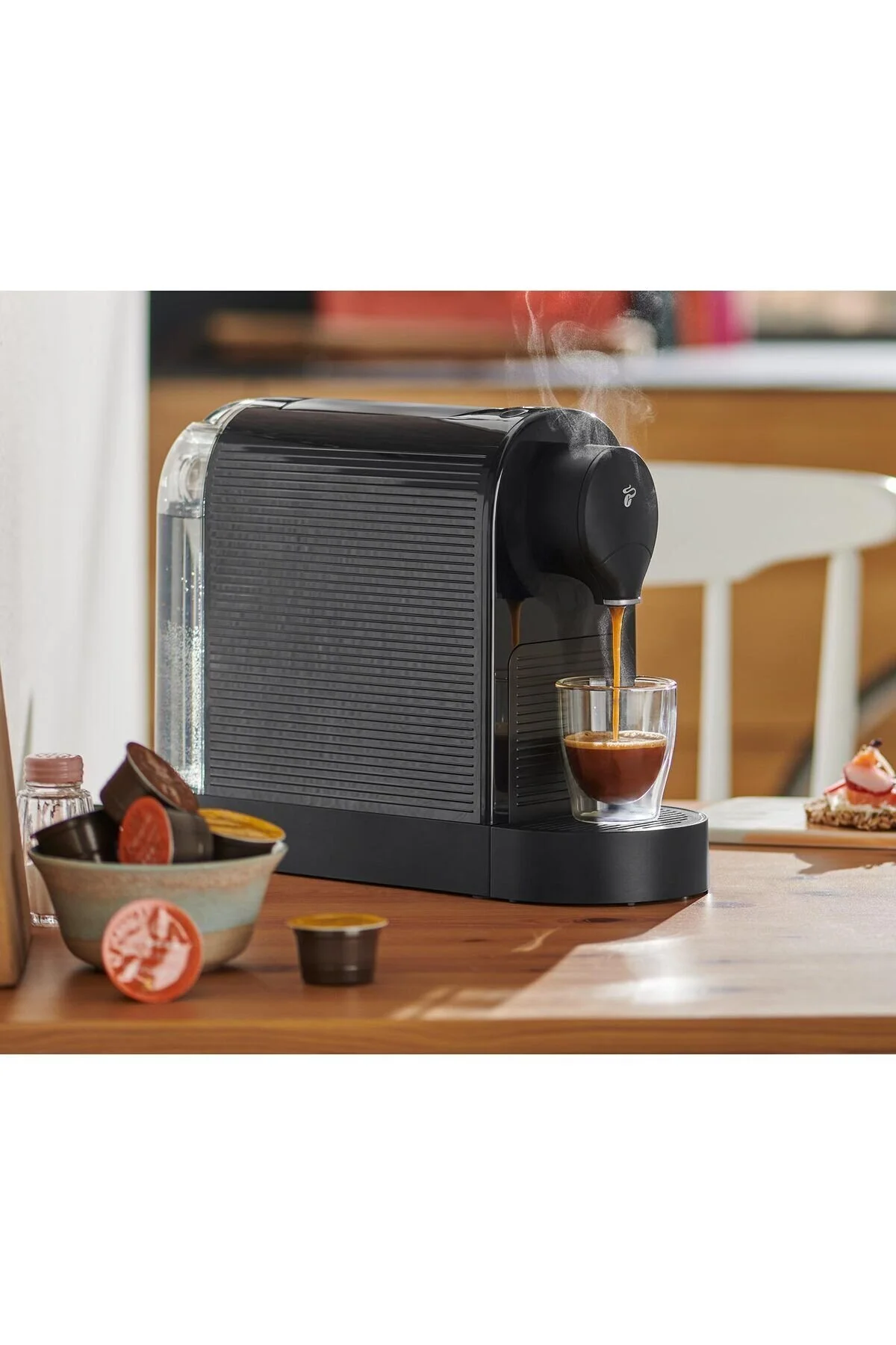 دستگاه اسپرسو و کاپوچینو CAFISSIMO PURE PLUS مشکی اورجینال Tchibo