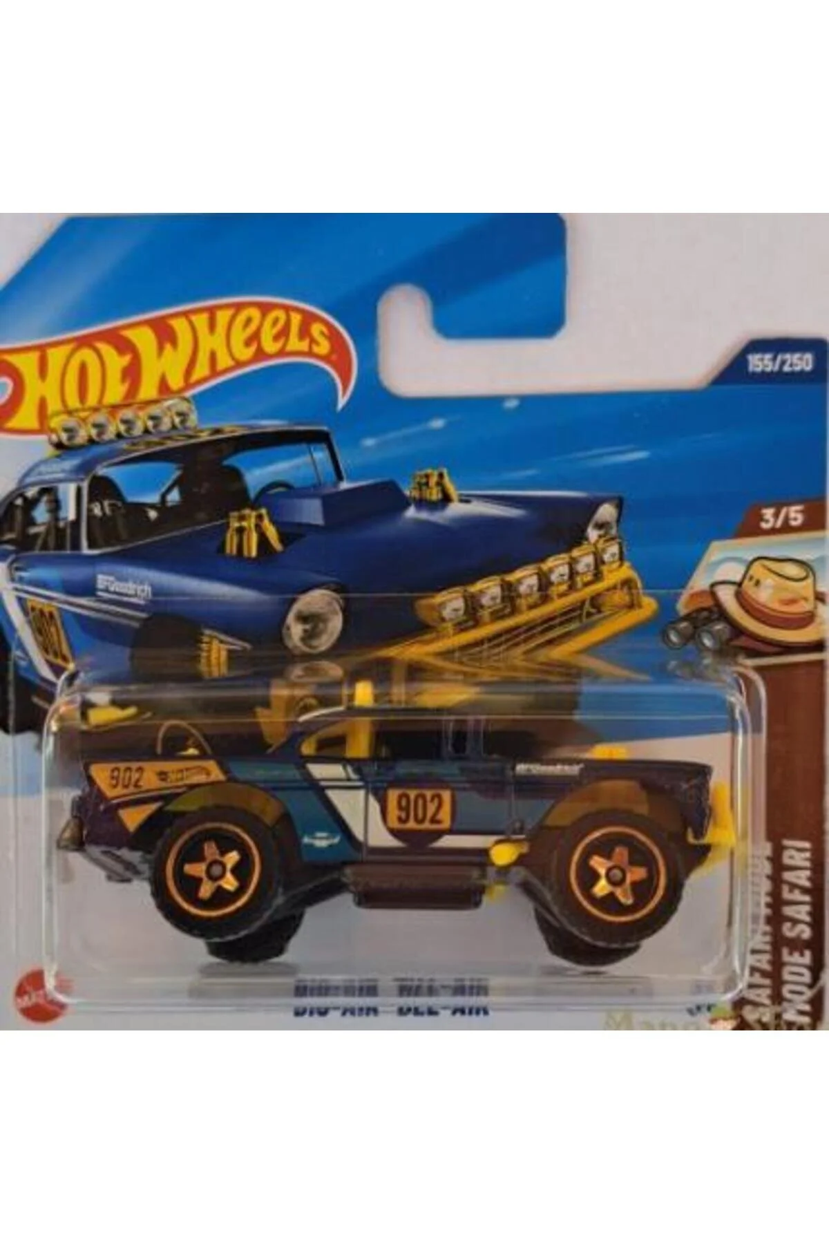 ماشین اسباب بازی چرخ دستی های تکی BIG AIR BEL JBB51 حالت سافاری از ترکیه HOT WHEELS