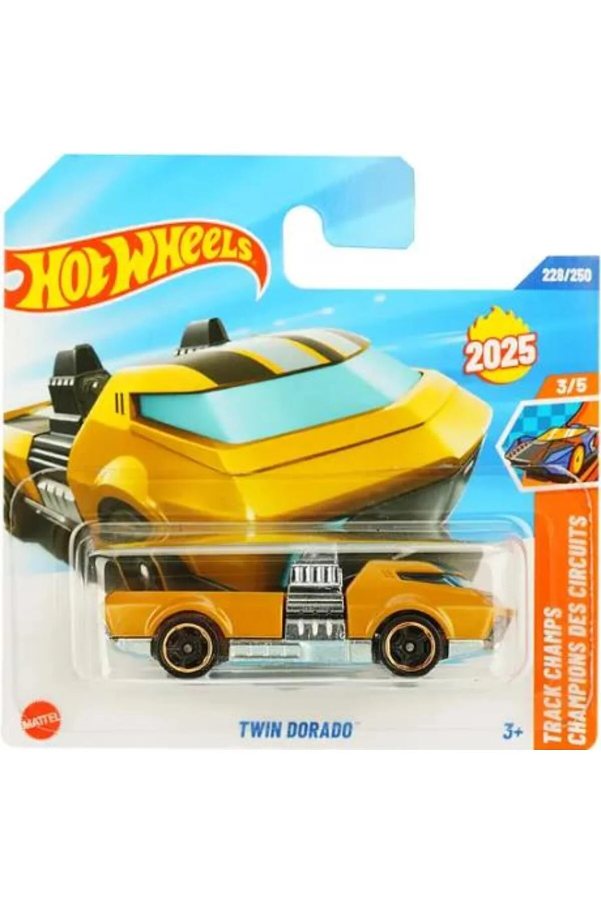 ماشین اسباب بازی ماشین‌های دوقلو دورادو HYW49 پیست قهرمانان از ترکیه HOT WHEELS