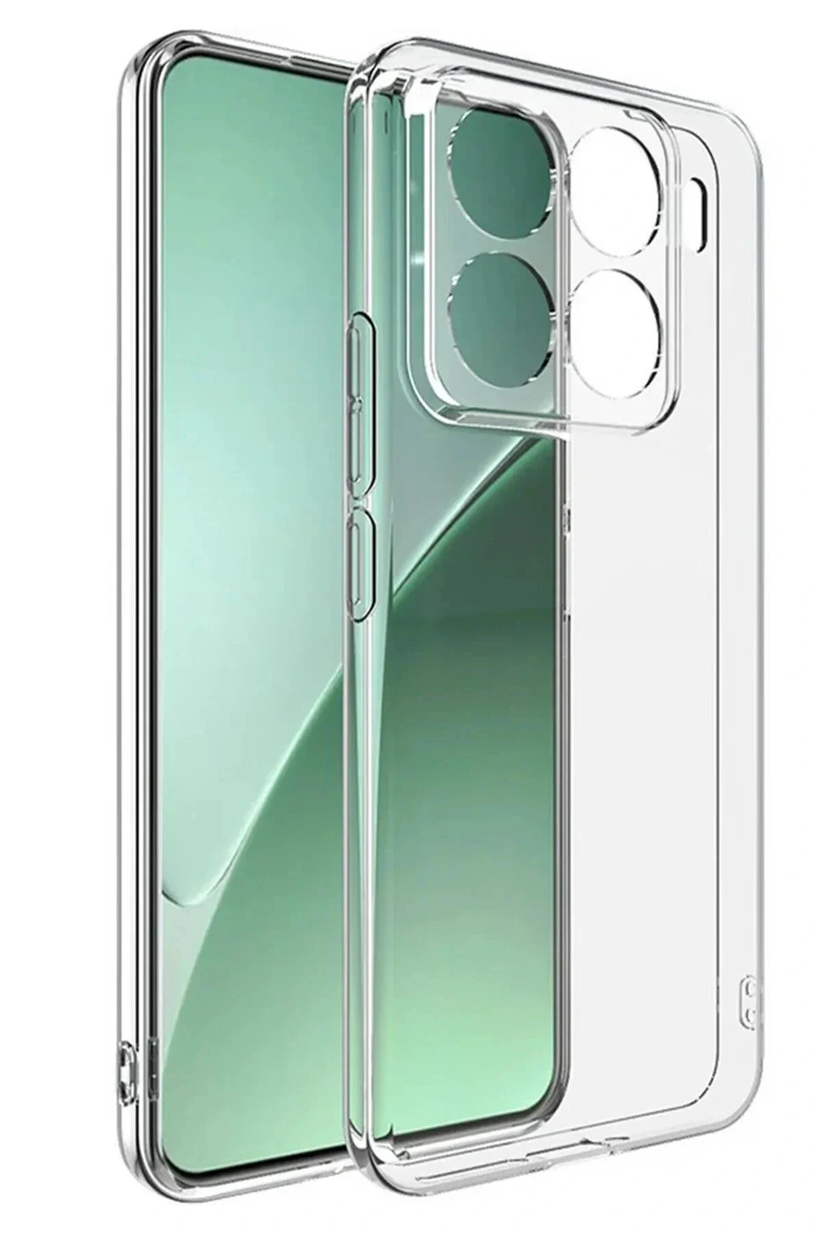کاور و قاب XIAOMI MI 15T PRO LUXURY TRANSPARENT SILICONE Slaw Benty