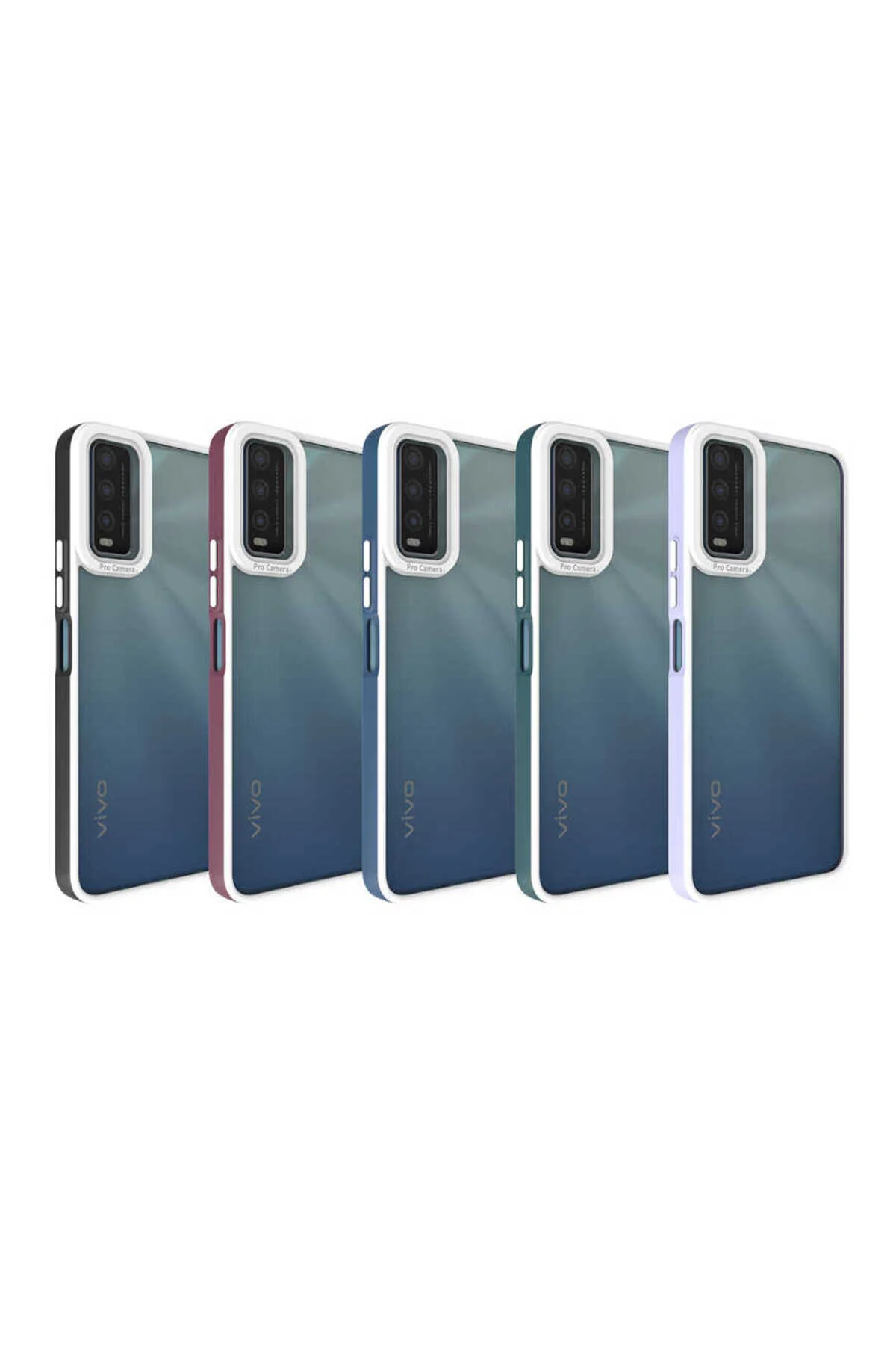 کاور و قاب VIVO Y20 CASE INC MIMA LILAC ENSUENO