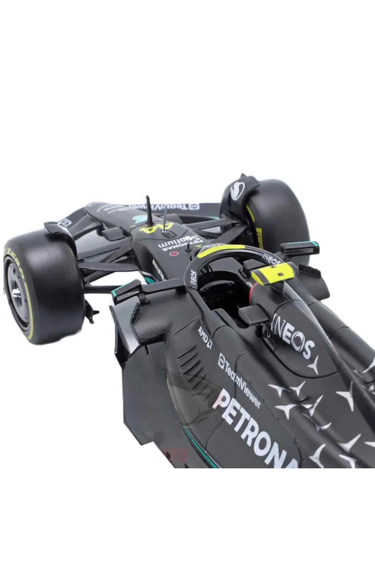 ماشین اسباب بازی 1:24 مرسدس AMG F1 W14 E شکل مسابقه فرمول 1 44 لوئیس همیلتون Burago