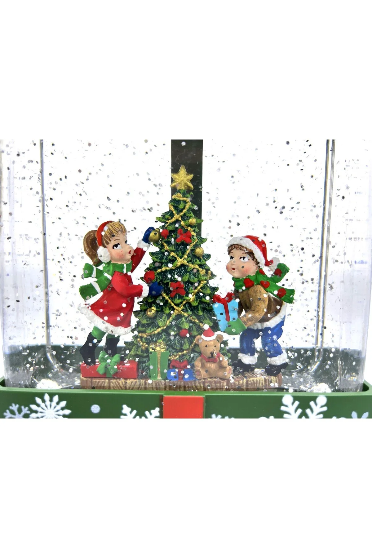 گوی برفی هدیه سال نو بابا نوئل با نور و موزیکال SNOW GLOBE مدل NO2 از ترکیه Bıyıklı Tobacco