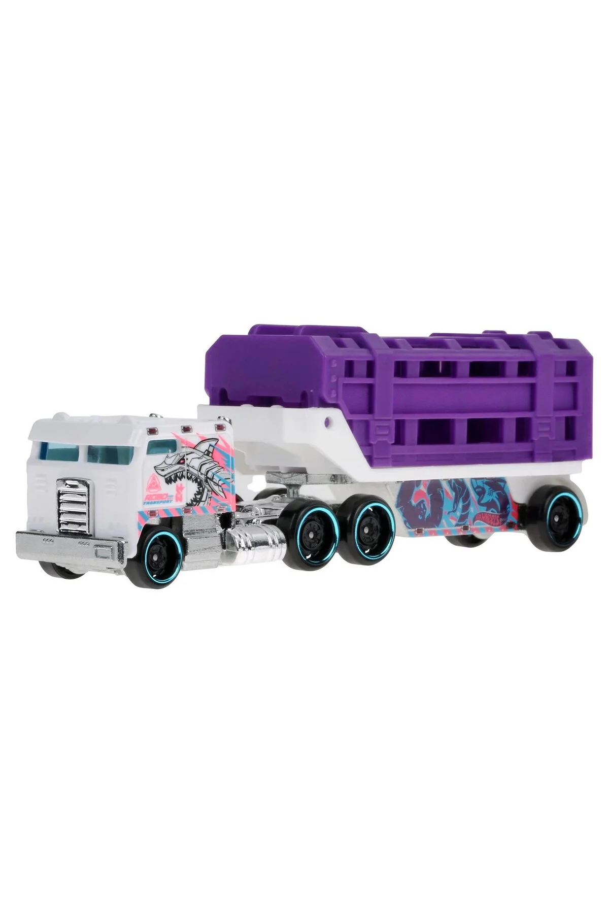 اسباب بازی های فیگور دیگر کامیون ها باربری BMF60 در قفس HOT WHEELS