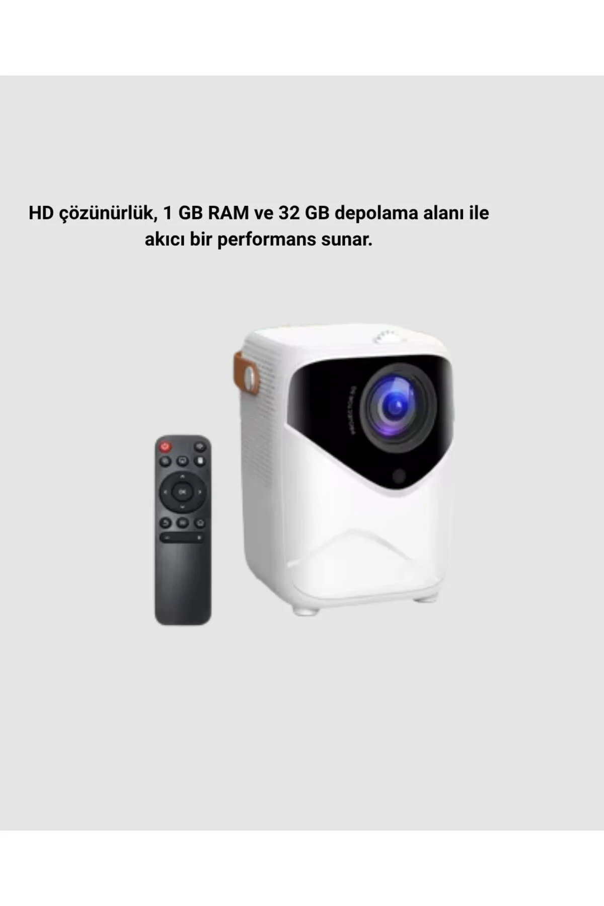 پروژکتور ANDROID TV BOX 32 گیگابایتی ULTRA HD با سیستم فن USB HDMI TGZ5057 6580 tgzm