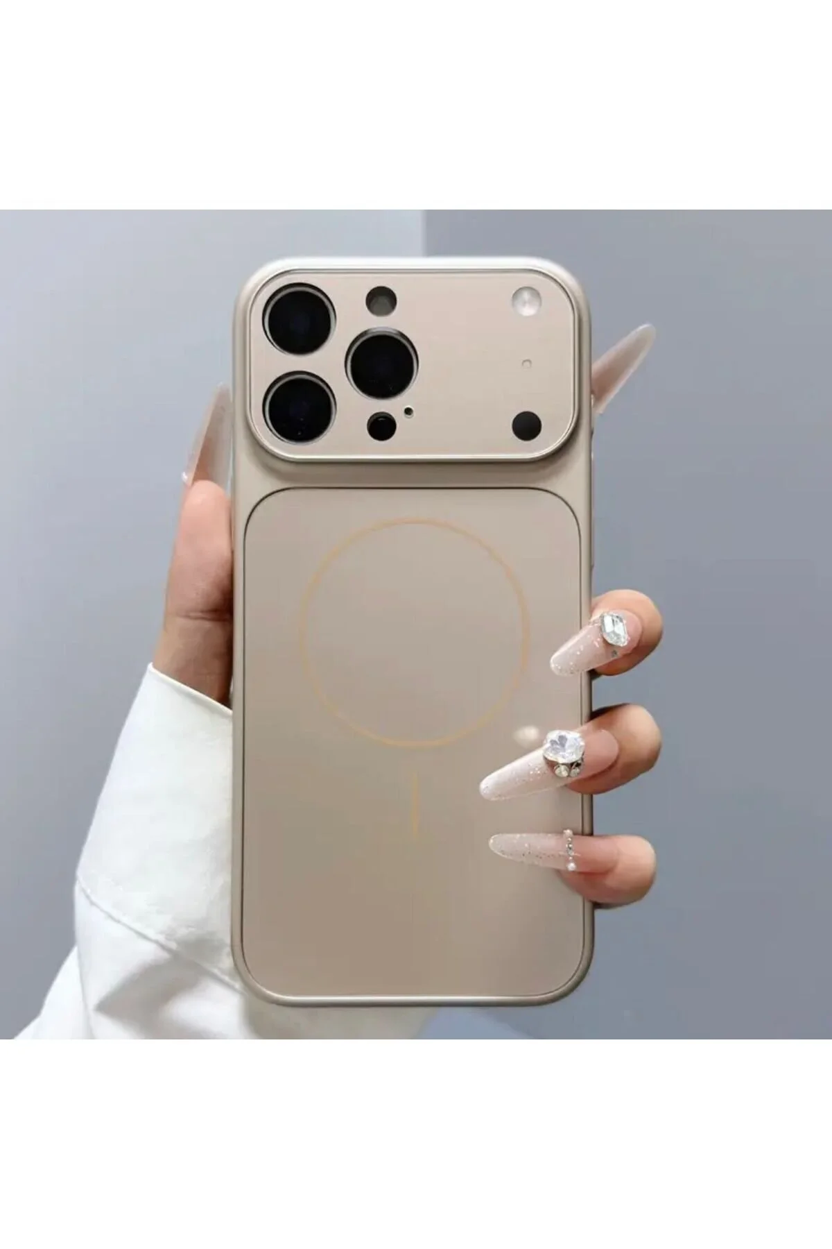 کاور و قاب محافظ MAGSAFE سازگار با APPLE IPHONE 11 – پوشش لنز 17 PRO MAX CAMERA LOOK UK