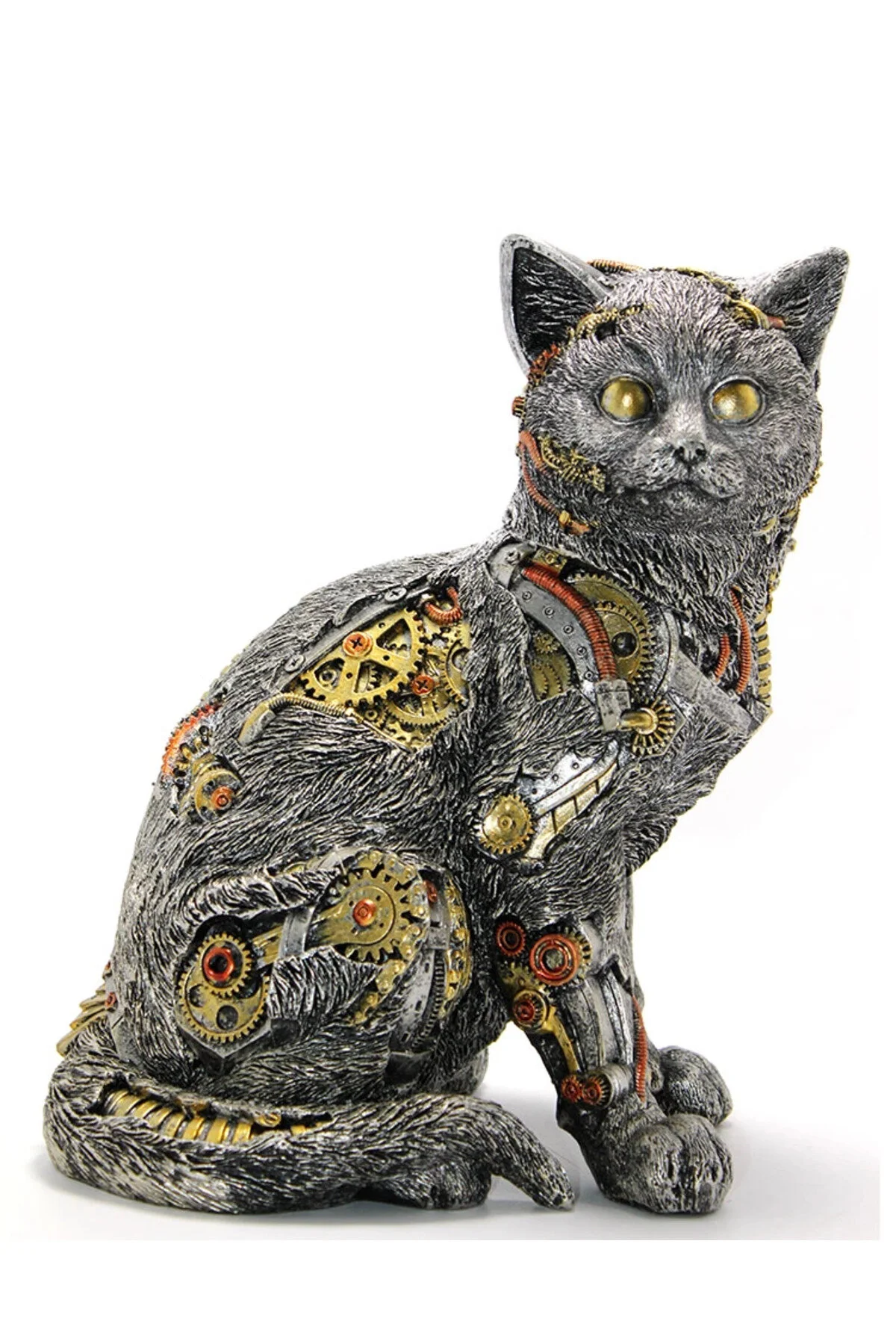 فیگور STEAMPUNK POLYESTER CAT FIGURE ALK2455 noip