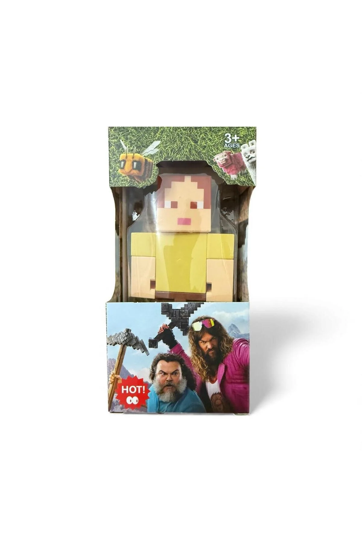 اسباب بازی های فیگور شخصیت قهرمان را از MINECRAFT بلاک کنید Natavanbutık
