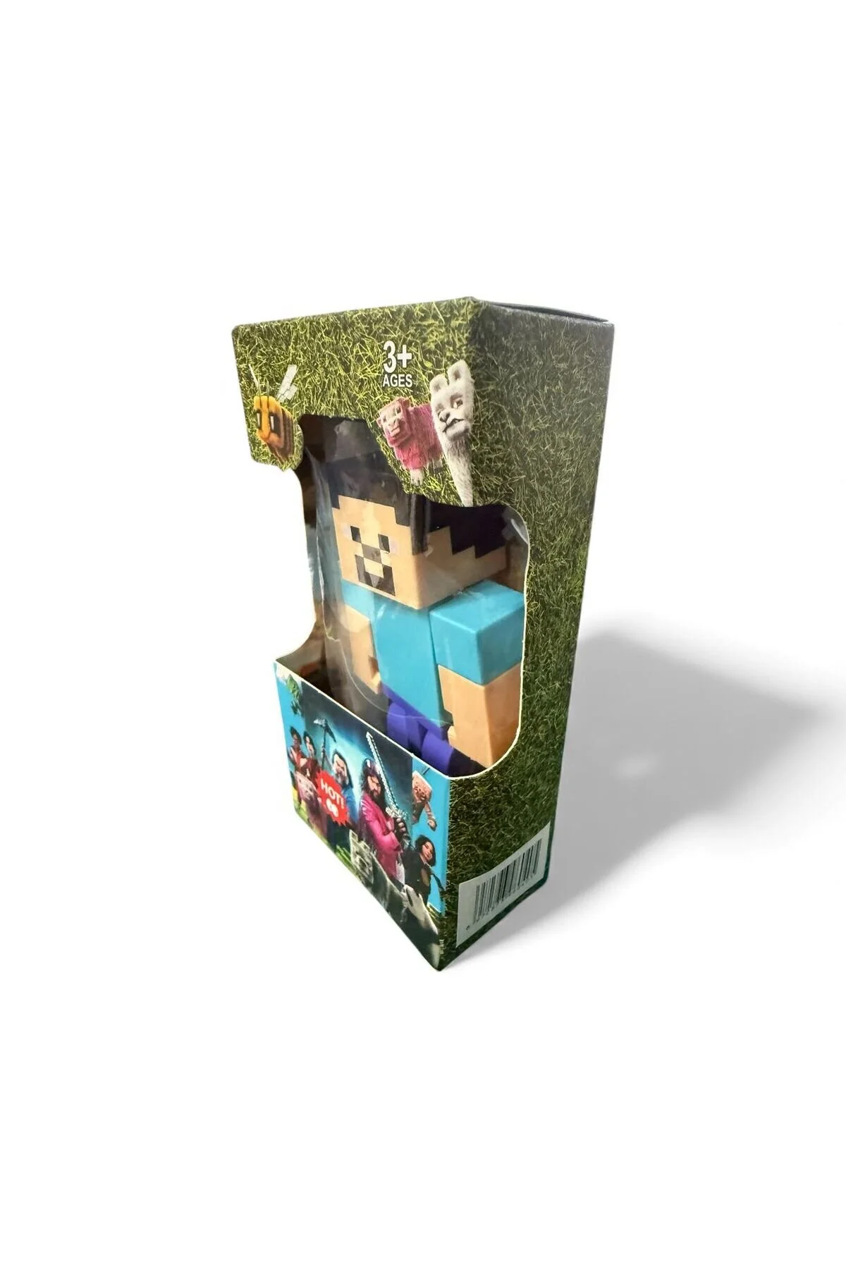 اسباب بازی های فیگور شخصیت استیو بلاک قهرمان از MINECRAFT Natavanbutık