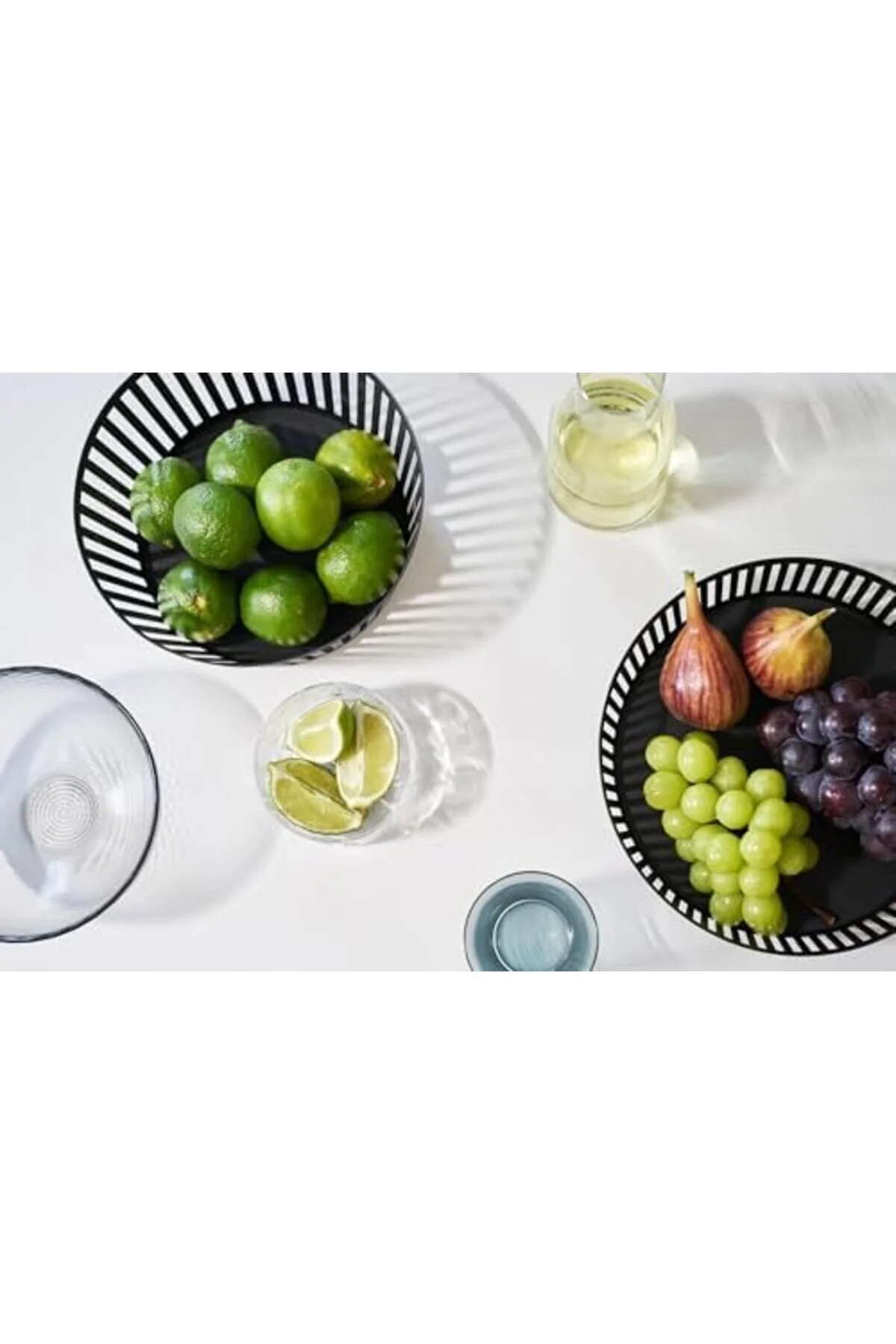 سرویس غذاخوری سبد میوه عمیق برج مشکی استیل مینیمالیستی 21.5 X 10 سانتی متر STOREMAX
