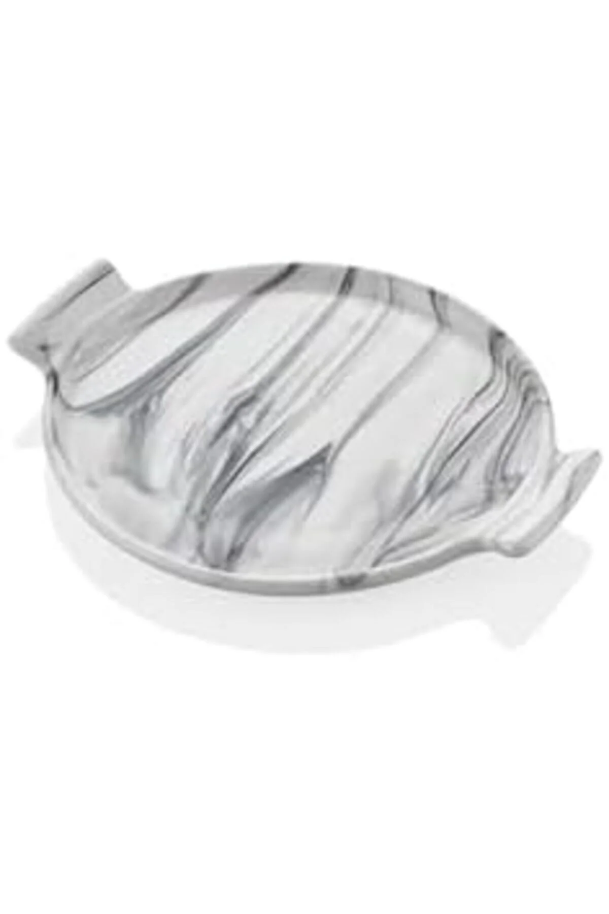 سرویس غذاخوری بشقاب ارائه کیک 2 تکه مرمر 21 سانتی متر STOREMAX
