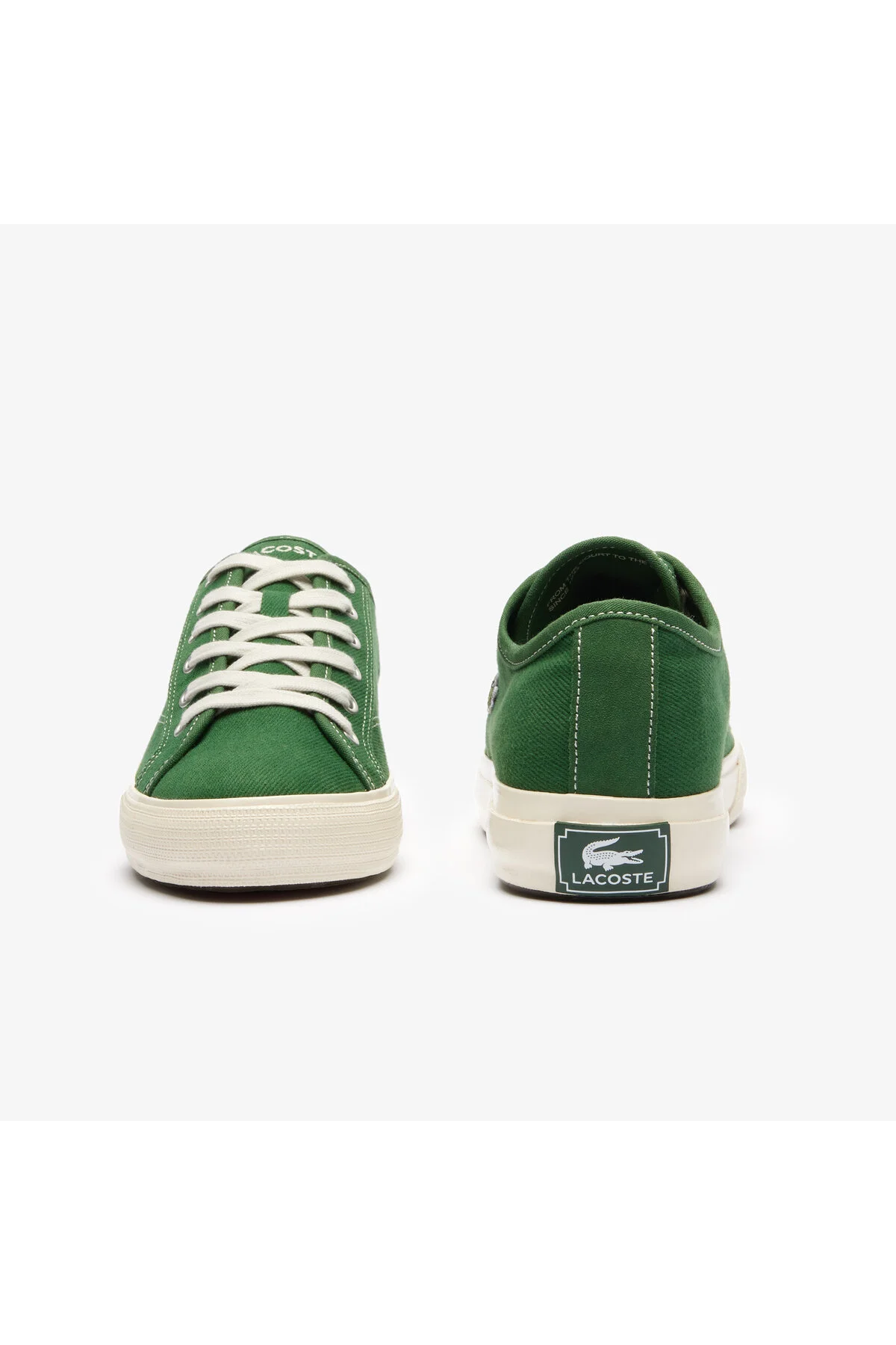 کفش مردانه ورزشی سبز پشتی لاکوست Lacoste