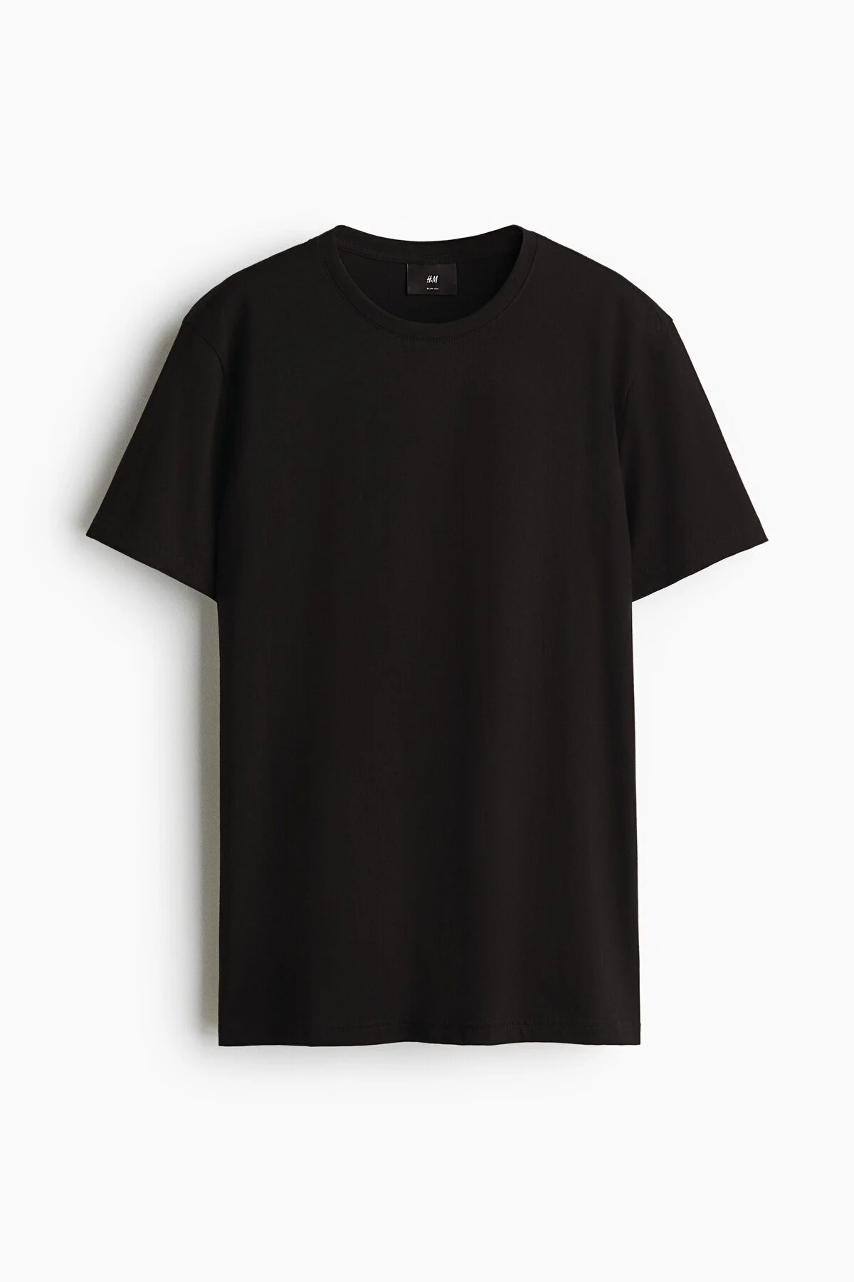 تی شرت مردانه SLIM FIT PIMA COTTON T SHIRT اچ اند ام اورجینال H&M