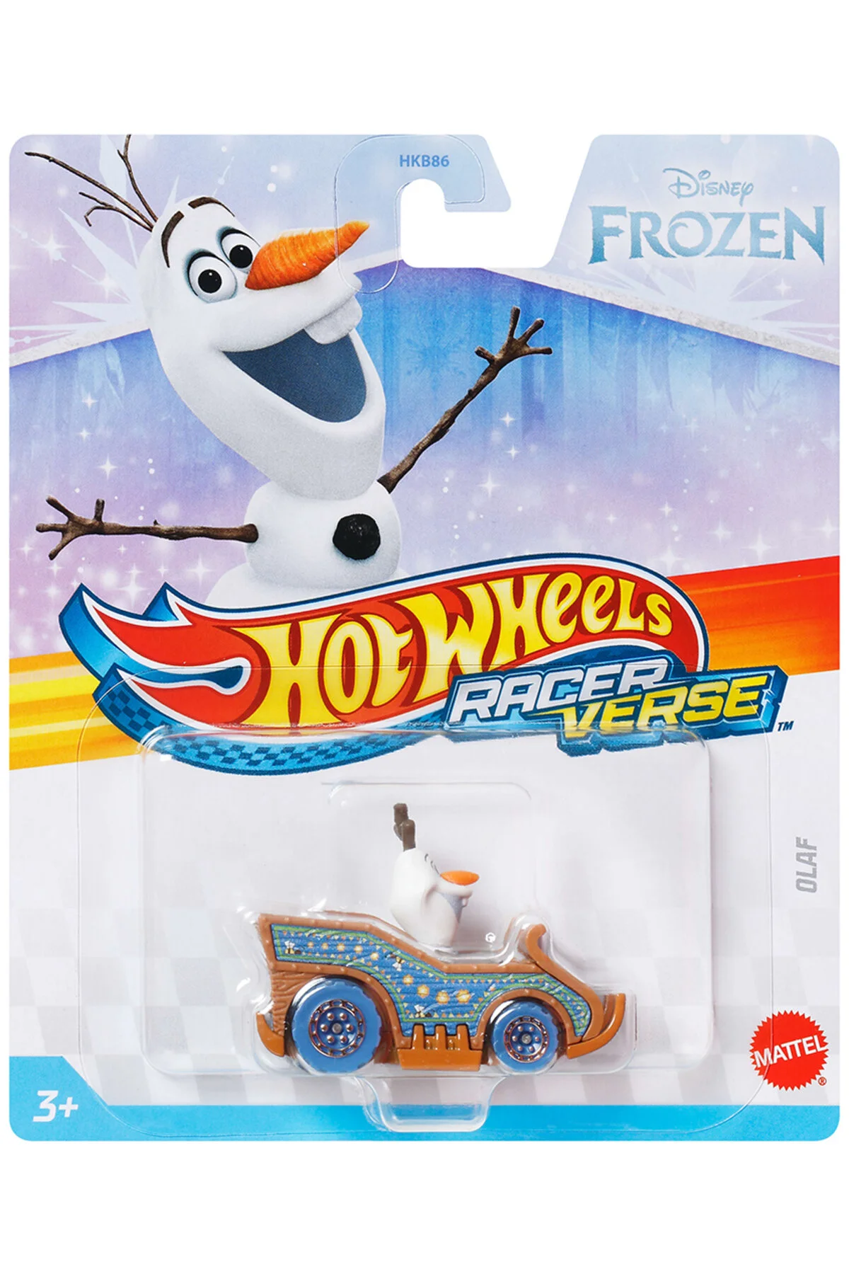 ماشین اسباب بازی RACERVERSE OLAF DISNEY FROZEN اورجینال HOT WHEELS
