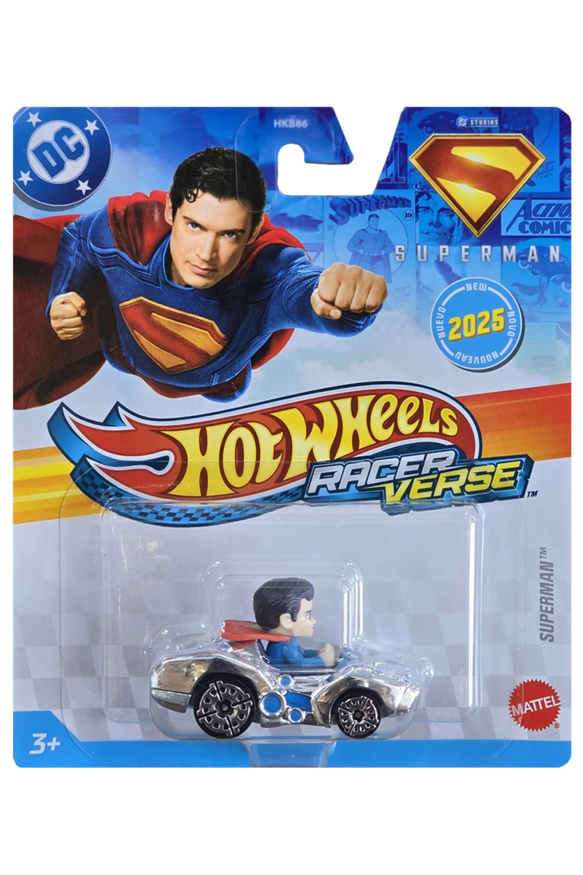 ماشین اسباب بازی سوپرمن مسابقه ای از ترکیه HOT WHEELS