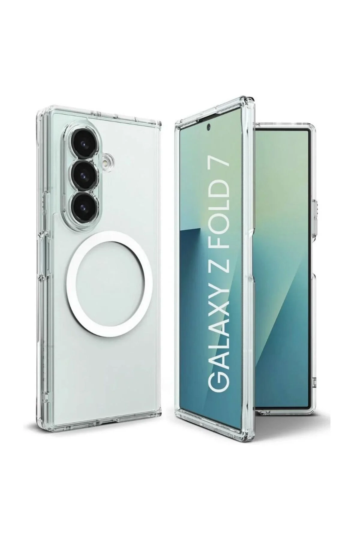 کاور و قاب شفاف SAMSUNG GALAXY Z FOLD 7 با ویژگی MAGSAFE schitec