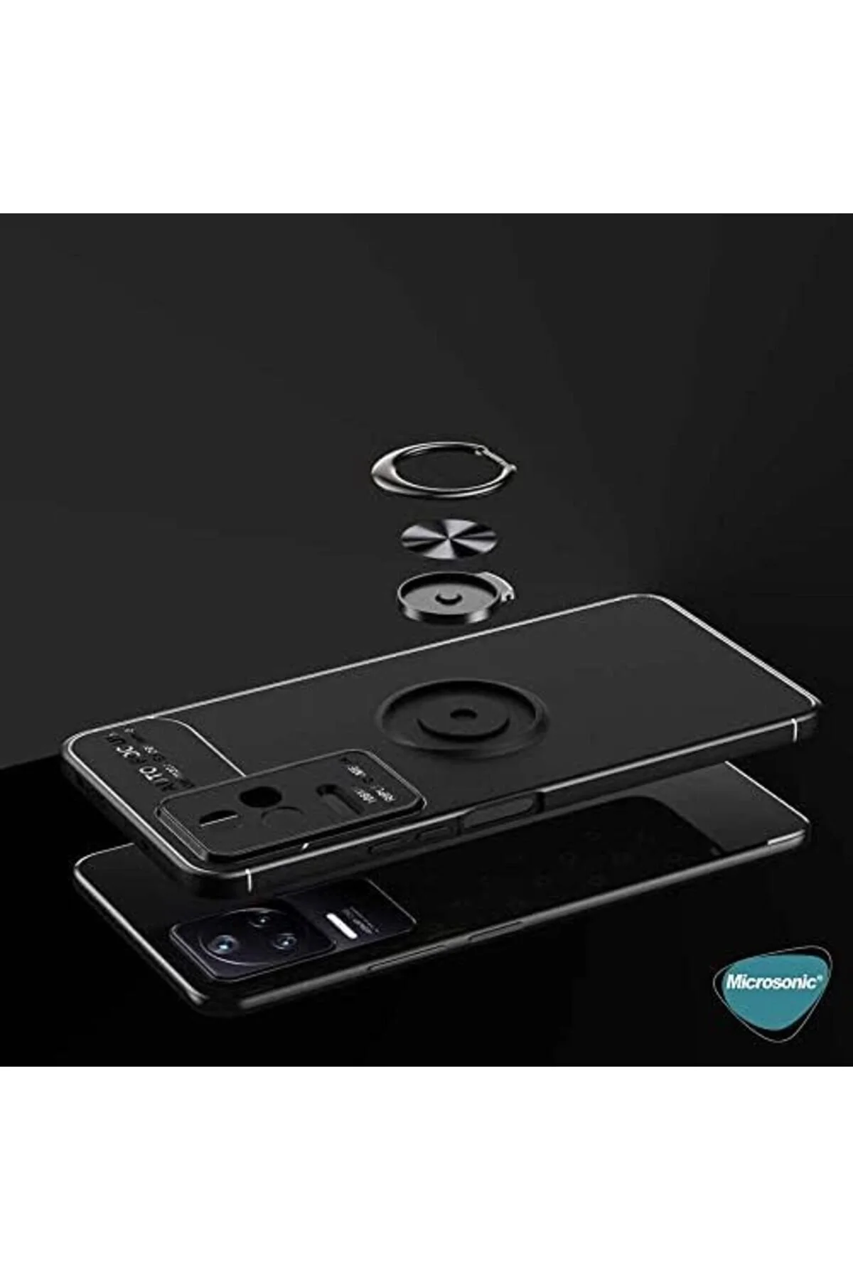 کاور و قاب LVN F4 KICKSTAND RING HOLDER مشکی سازگار با STOREMAX