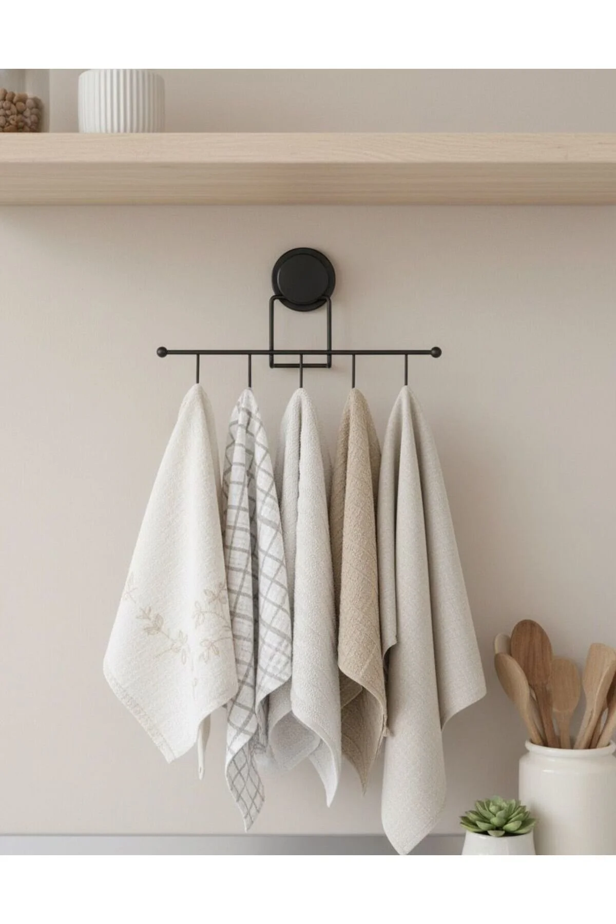 نظم‌دهنده حمام MAGIC FIX BEDUE BLACK 5 Okyanus Home