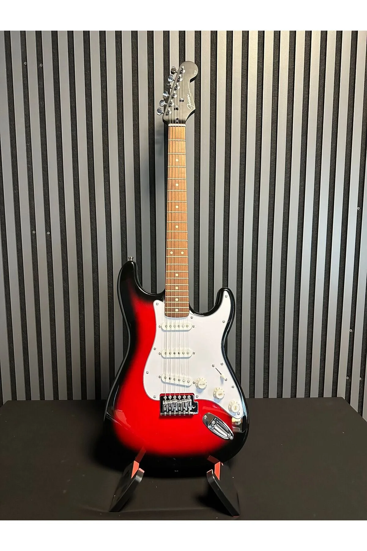 گیتار CASE مشکی ELECTRO GUITAR PENA HANGER CABLE GIFT guson